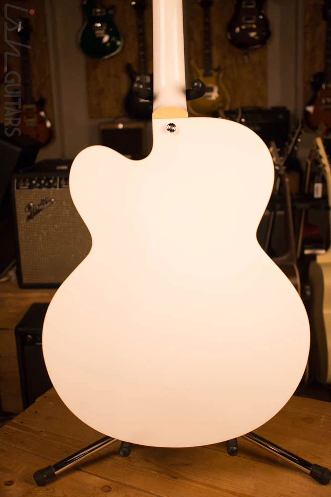 D’Angelico Premier EXL-1 White Jazz Guitar - Image 7