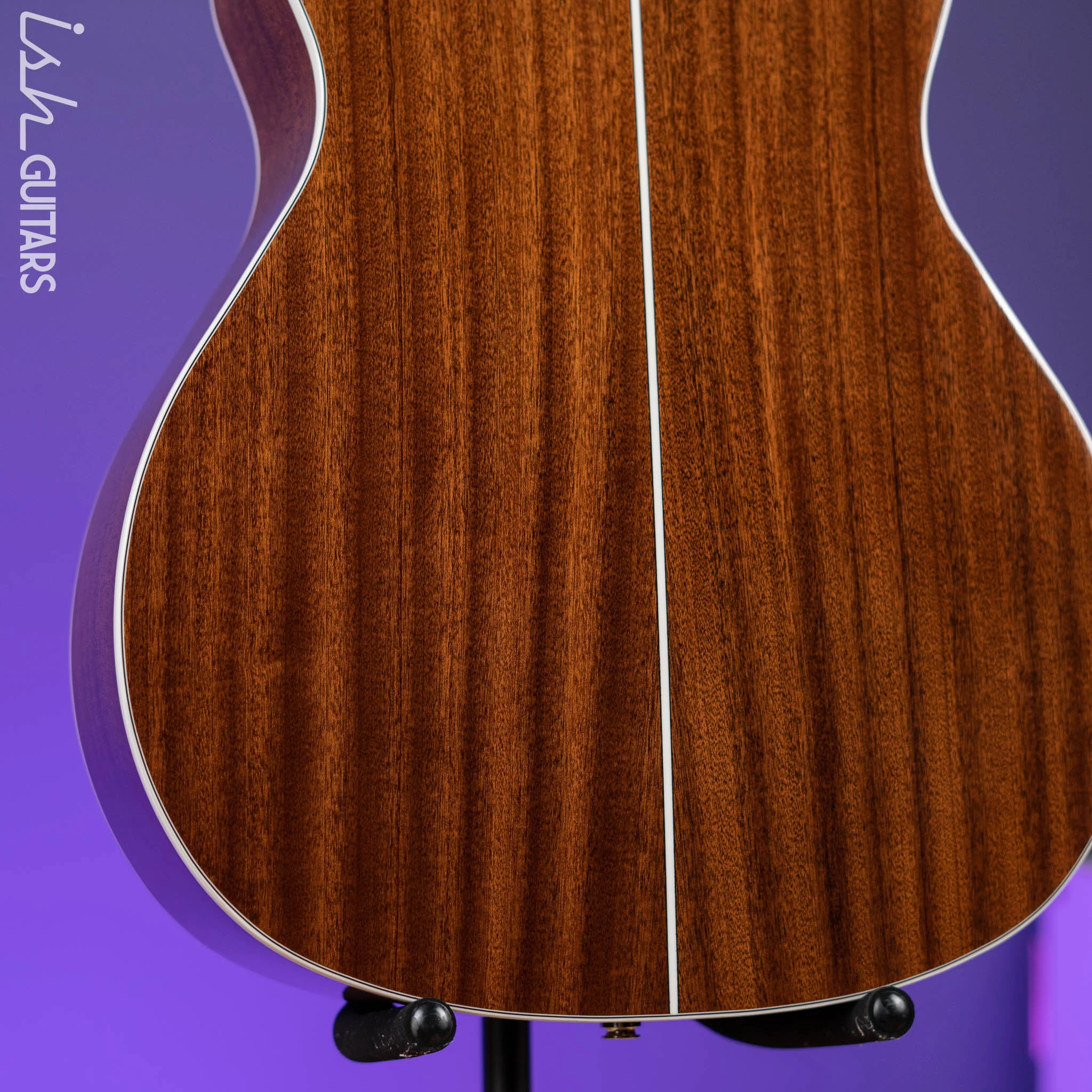 D’Angelico Premier DAPB700 Acoustic-Electric Bass Guitar Natural - Image 9