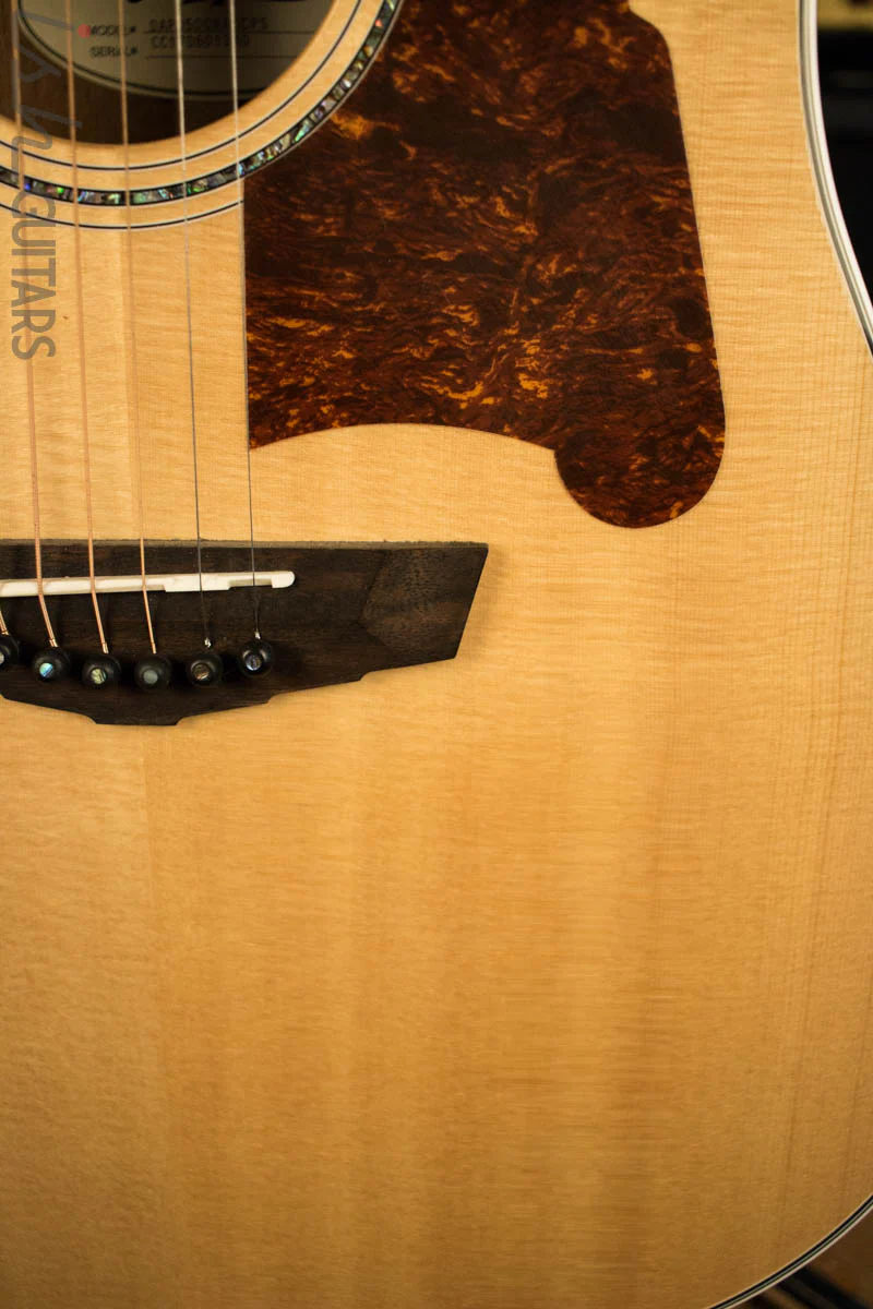 D’Angelico Premier Bowery Acoustic Guitar Natural - Image 4