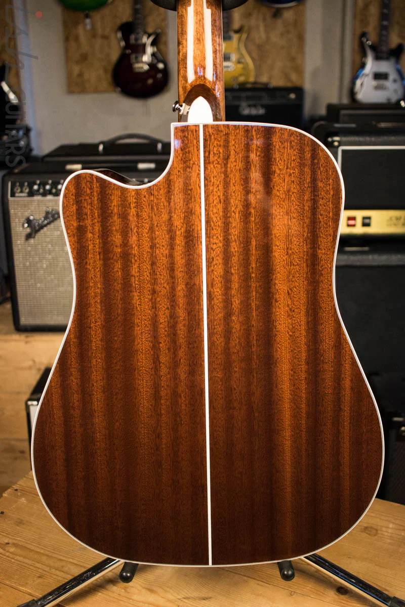 D’Angelico Premier Bowery Acoustic Guitar Natural - Image 7