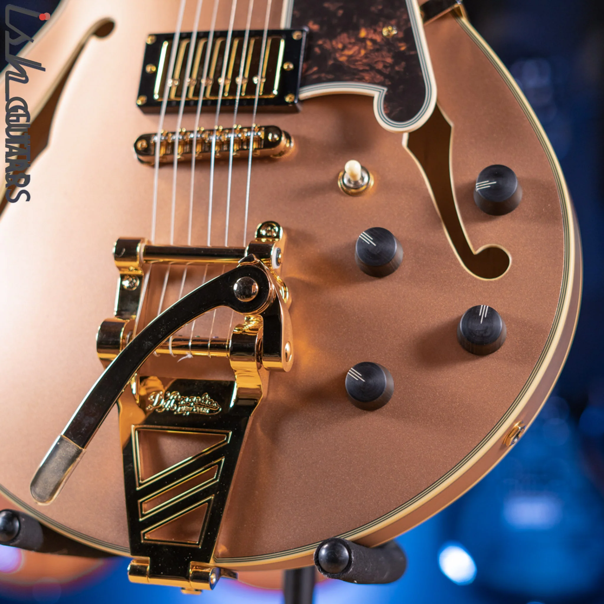 D’Angelico Deluxe SS LTD 11 of 50 Matte Rose Gold - Image 4