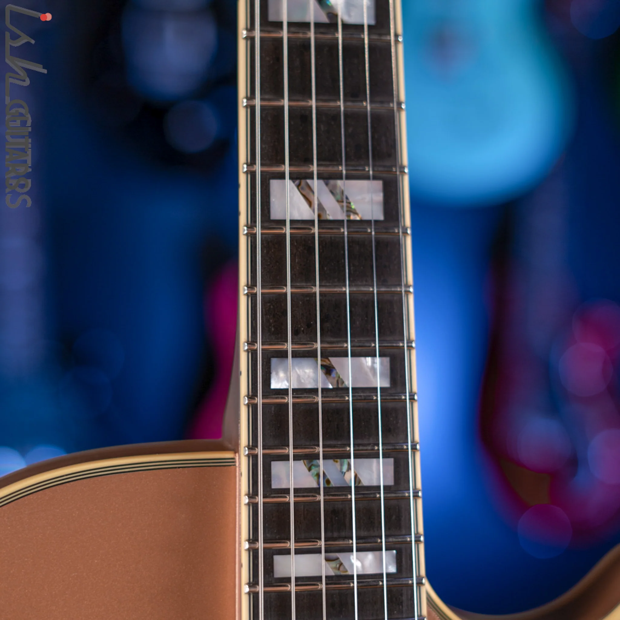 D’Angelico Deluxe SS LTD 11 of 50 Matte Rose Gold - Image 6