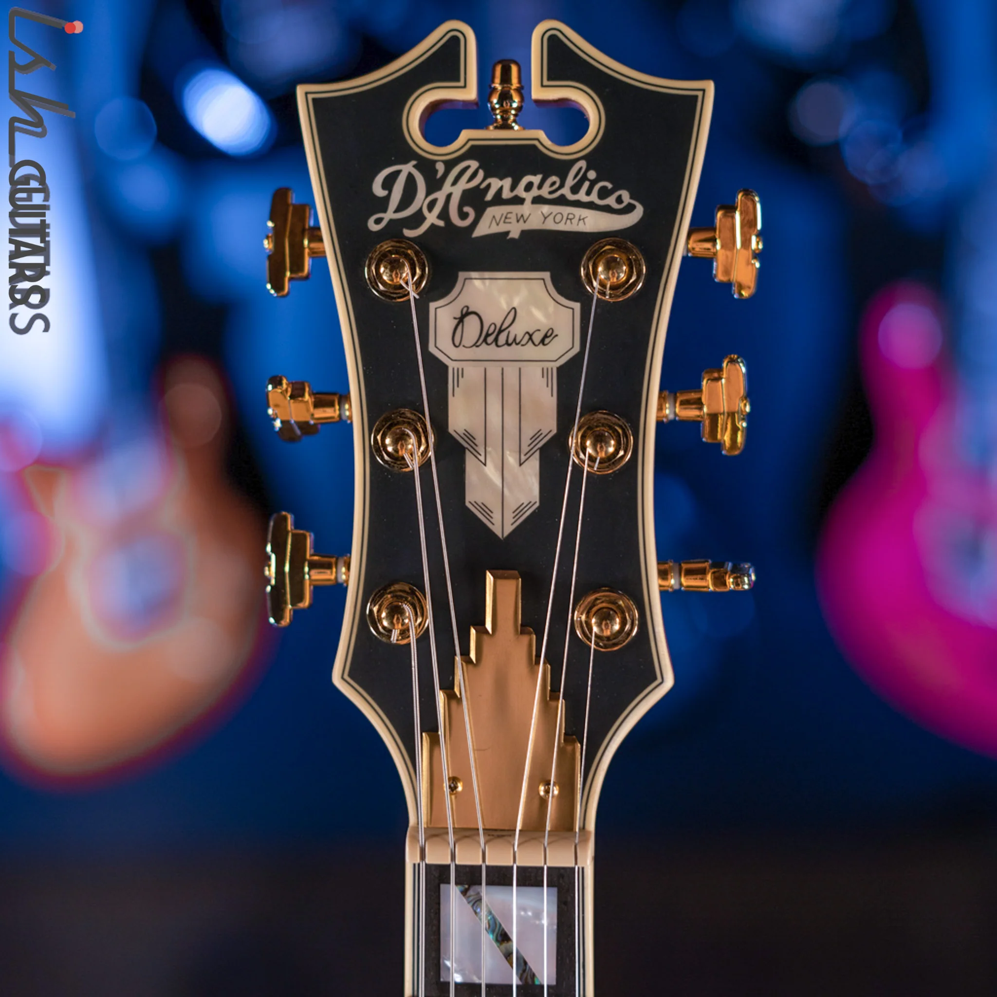 D’Angelico Deluxe SS LTD 11 of 50 Matte Rose Gold - Image 7