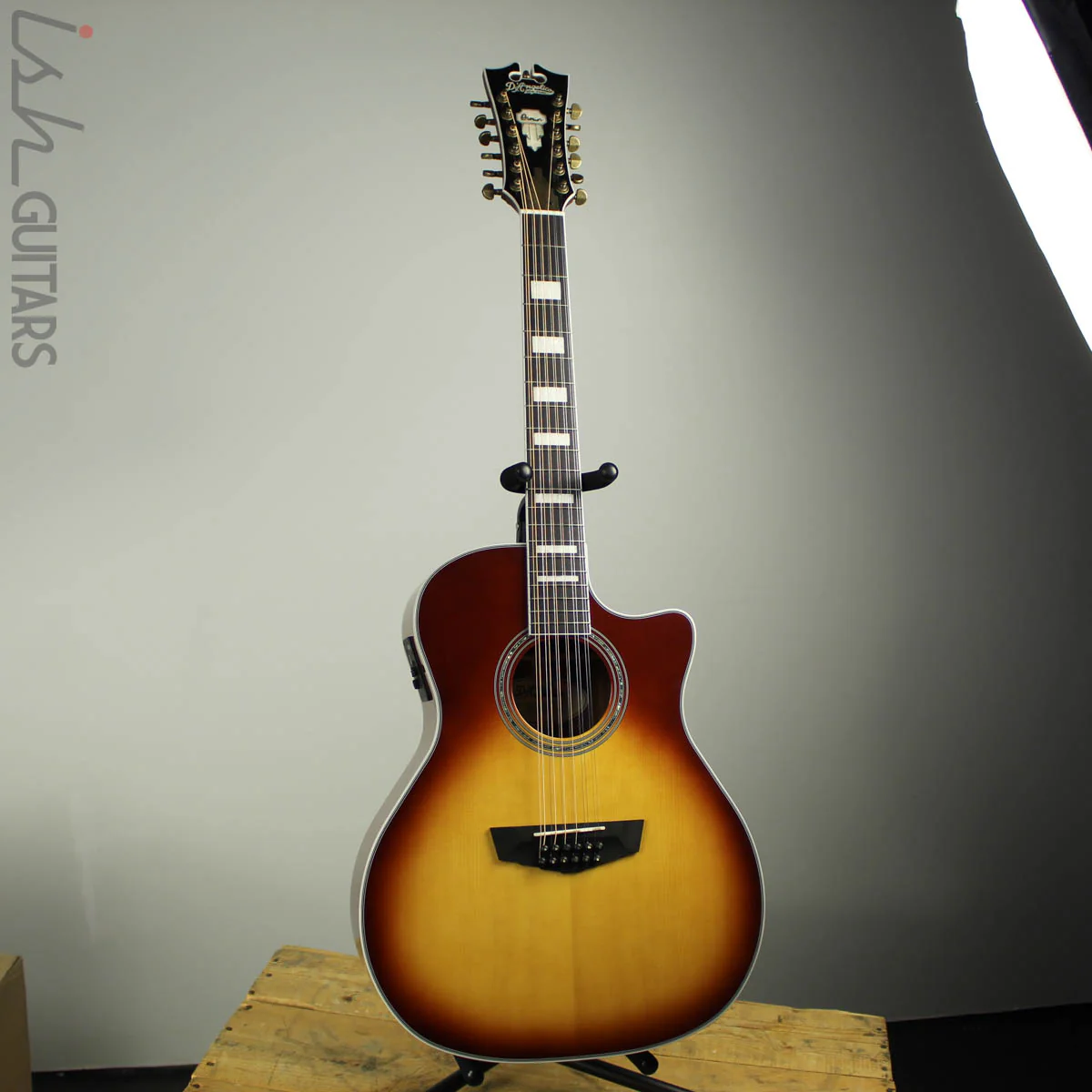 D’Angelico Premier Fulton 12 String Iced Tea Burst - Image 2