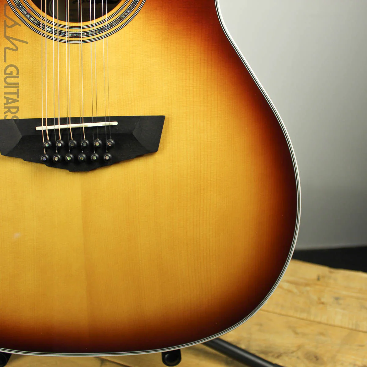 D’Angelico Premier Fulton 12 String Iced Tea Burst - Image 3