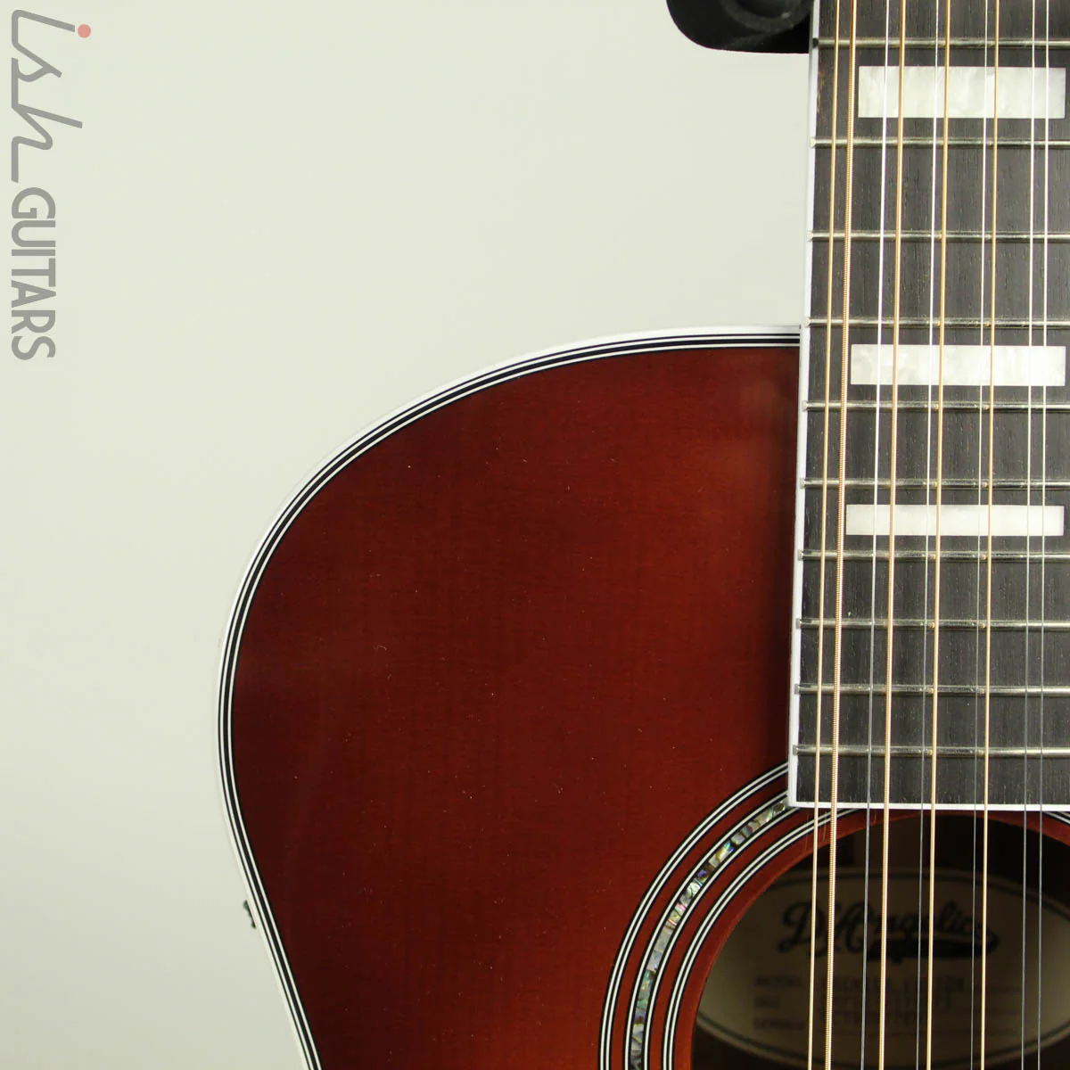 D’Angelico Premier Fulton 12 String Iced Tea Burst - Image 4