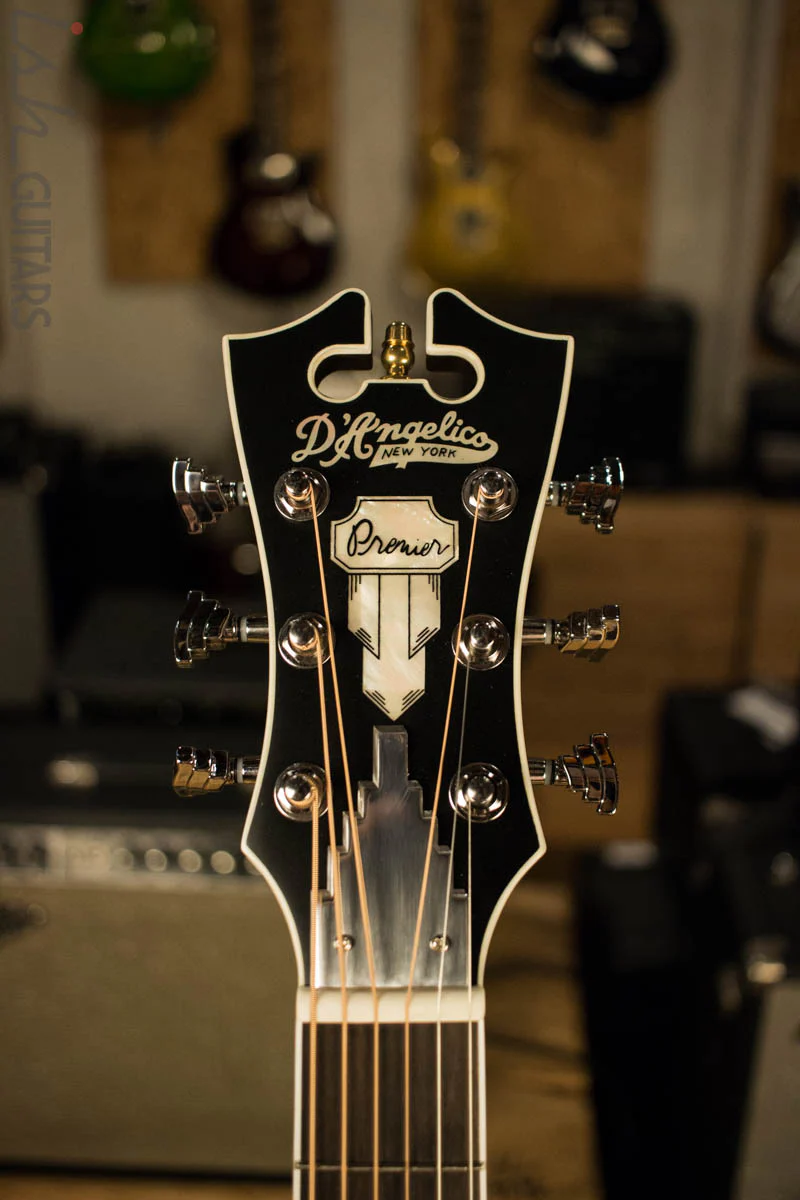 D’Angelico Premier Niagara Acoustic Guitar Spruce Top Natural Finish - Image 5