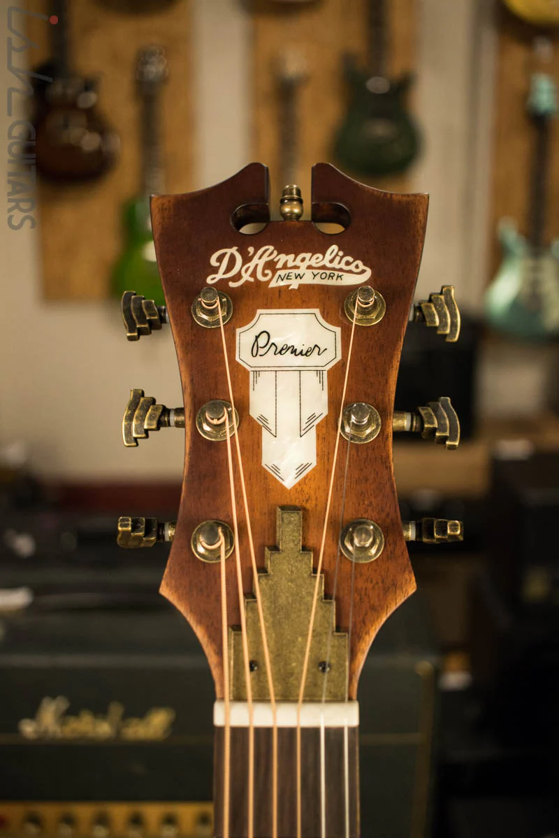 D’Angelico Premier Tammany Aged Natural Mahogany Acoustic - Image 5