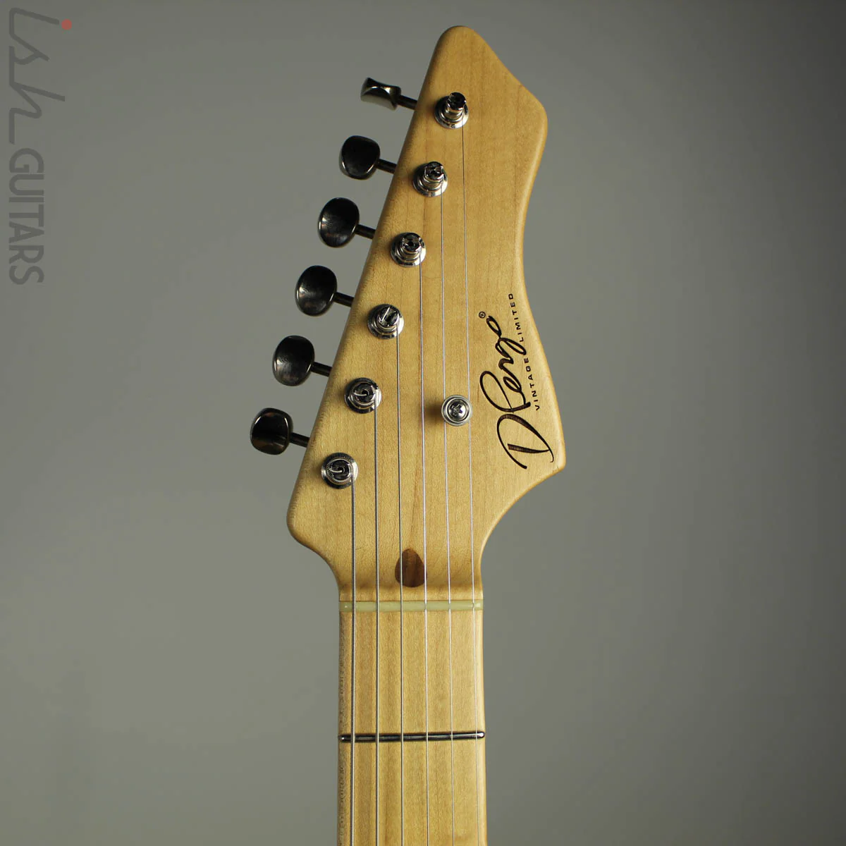 2014 D’Pergo Vintage Limited Strat Tobacco Sunburst - Image 6