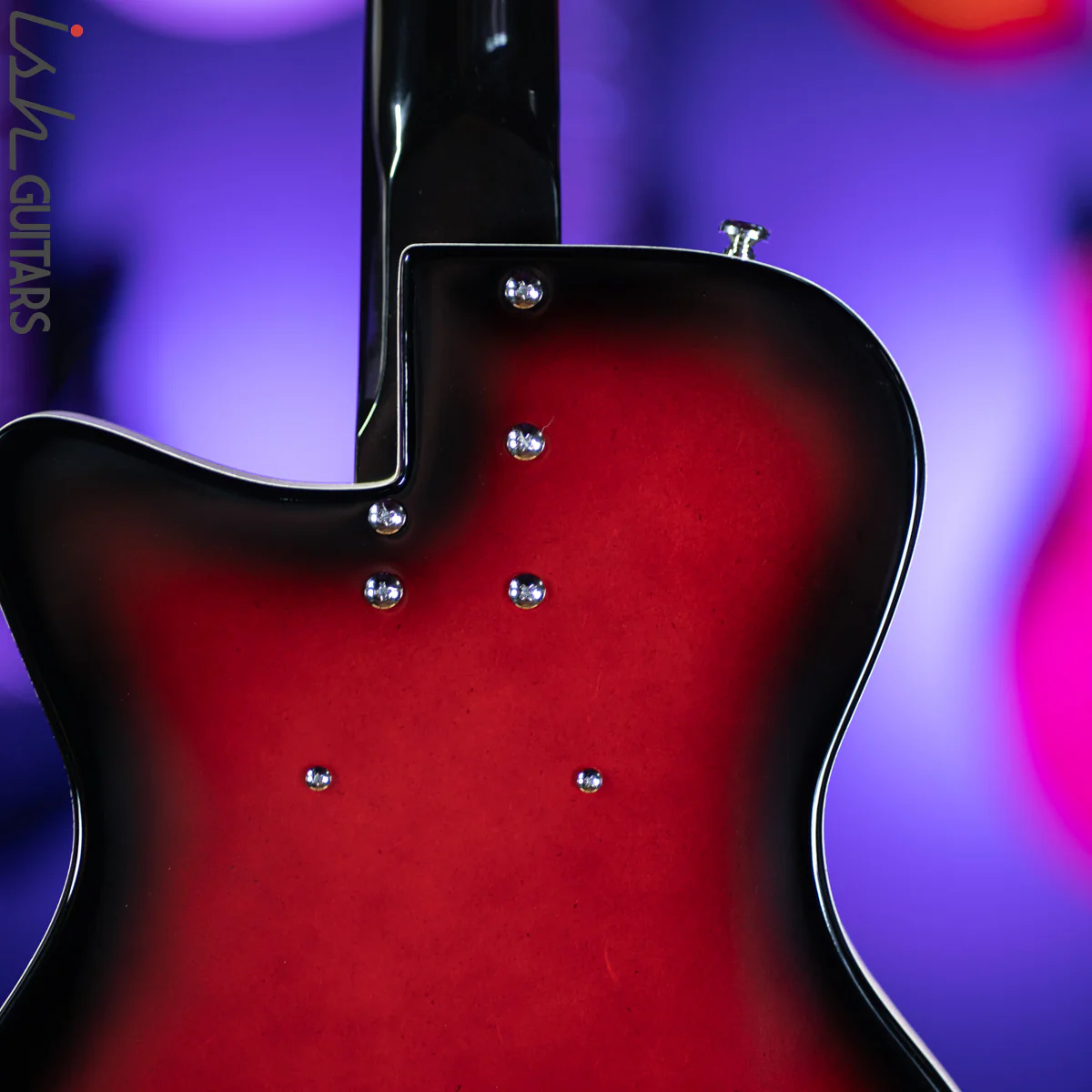 Danelectro 56 Singlecut Baritone Red Burst - Image 10