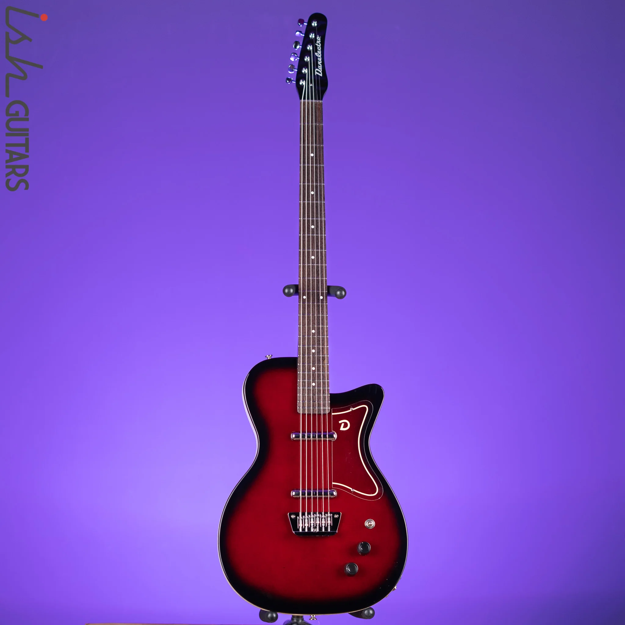 Danelectro '56 Singlecut Baritone Red Burst DEMO - Image 2