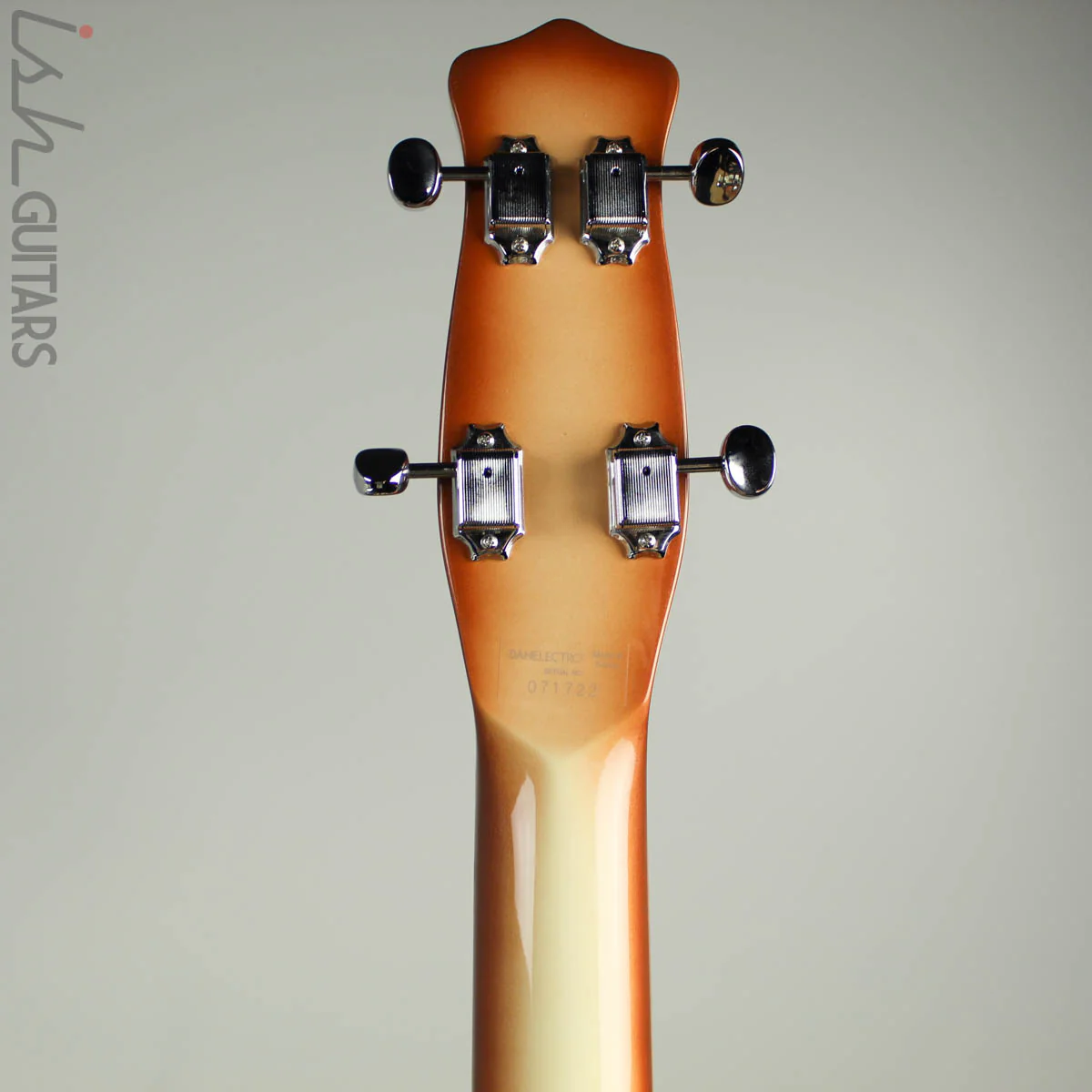 Danelectro '58 Longhorn Bass Guitar Copper Burst - Image 8