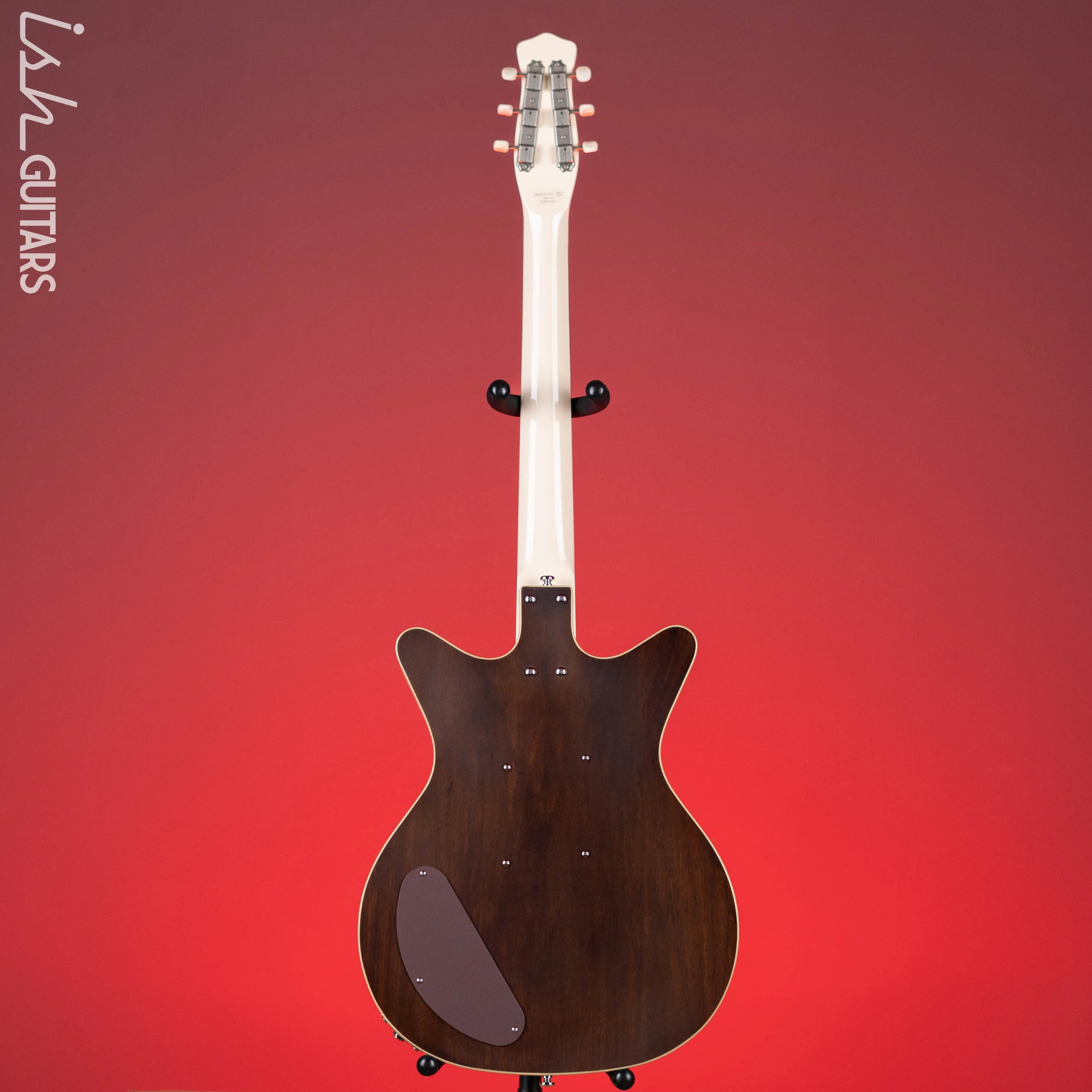 Danelectro '59 Electric Guitar Divine Dark Walnut - Image 6
