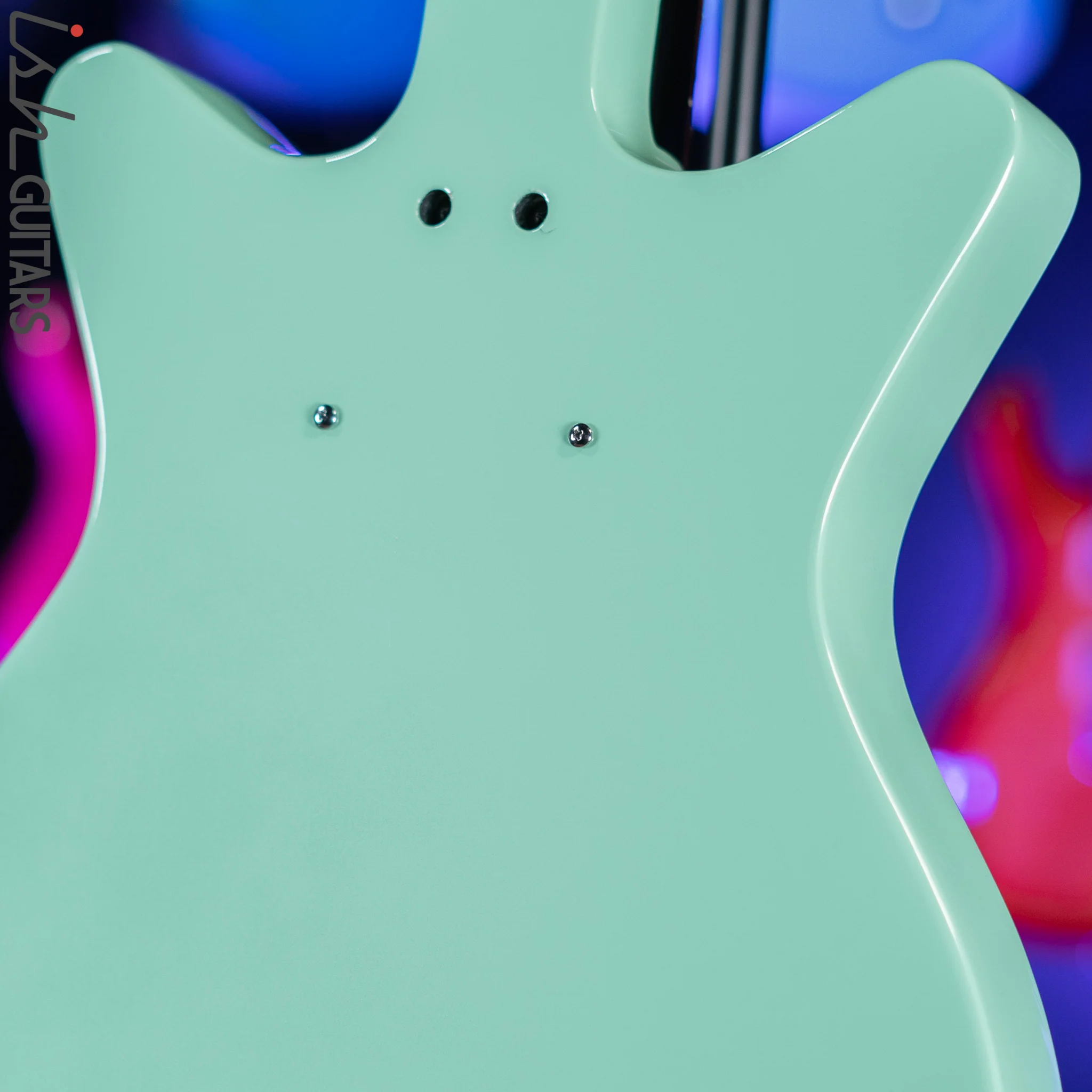 Danelectro '59 Resonator Electric Guitar Vintage Aqua - Image 8