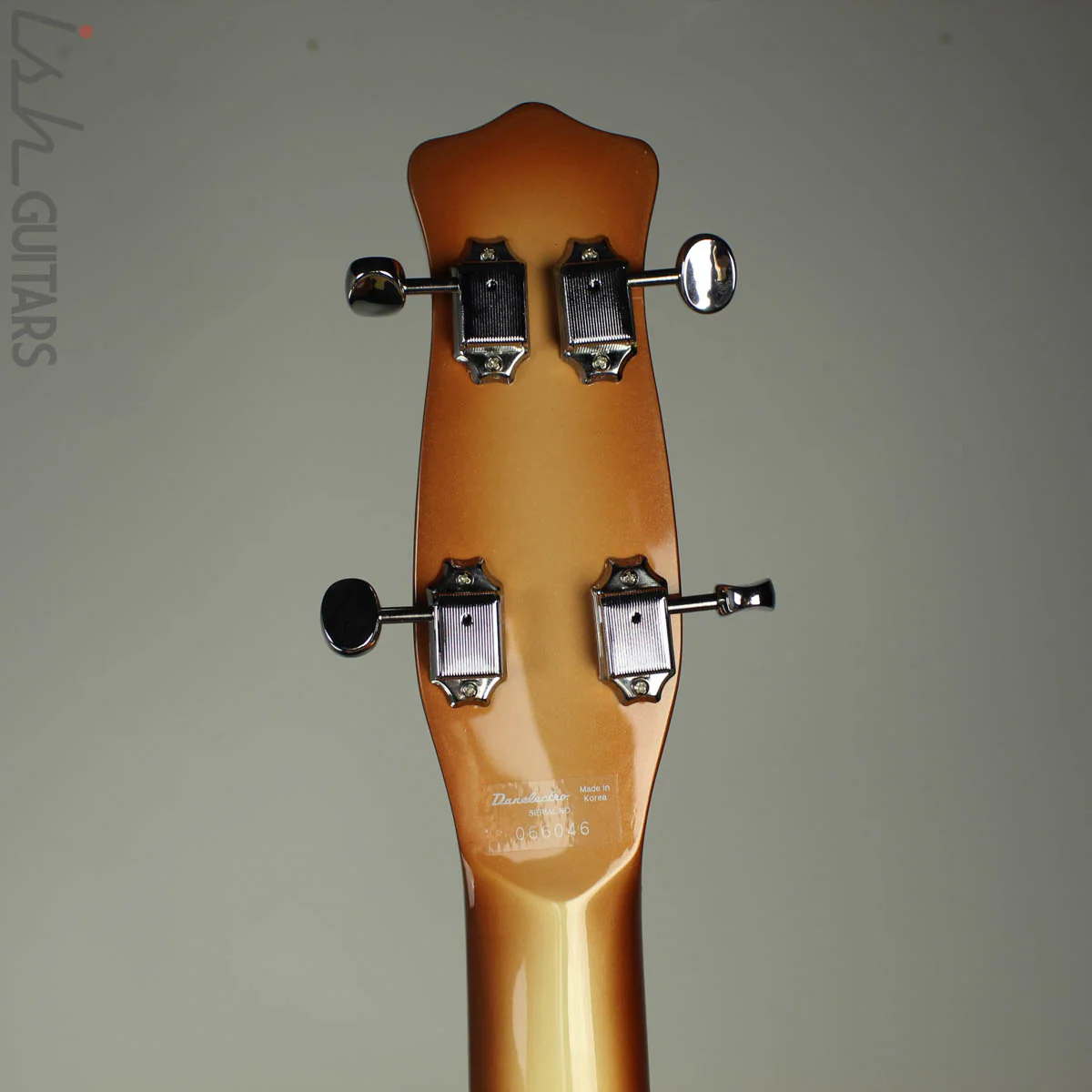 Danelectro 59DC Long Scale Bass Guitar Copper Burst - Image 8