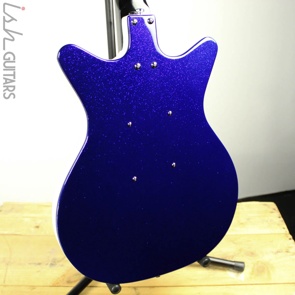 Danelectro 59M NOS+ 60th Anniversary Edition Blue Metalflake - Image 10