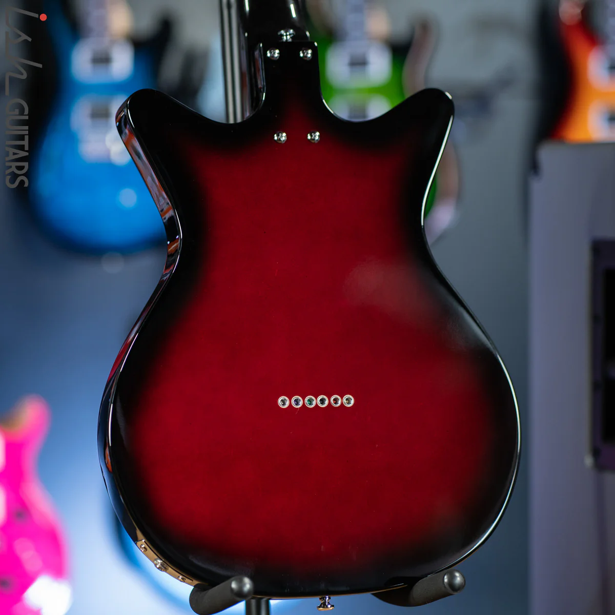 Danelectro 59x12 12-String Electric Guitar Red Burst - Image 7