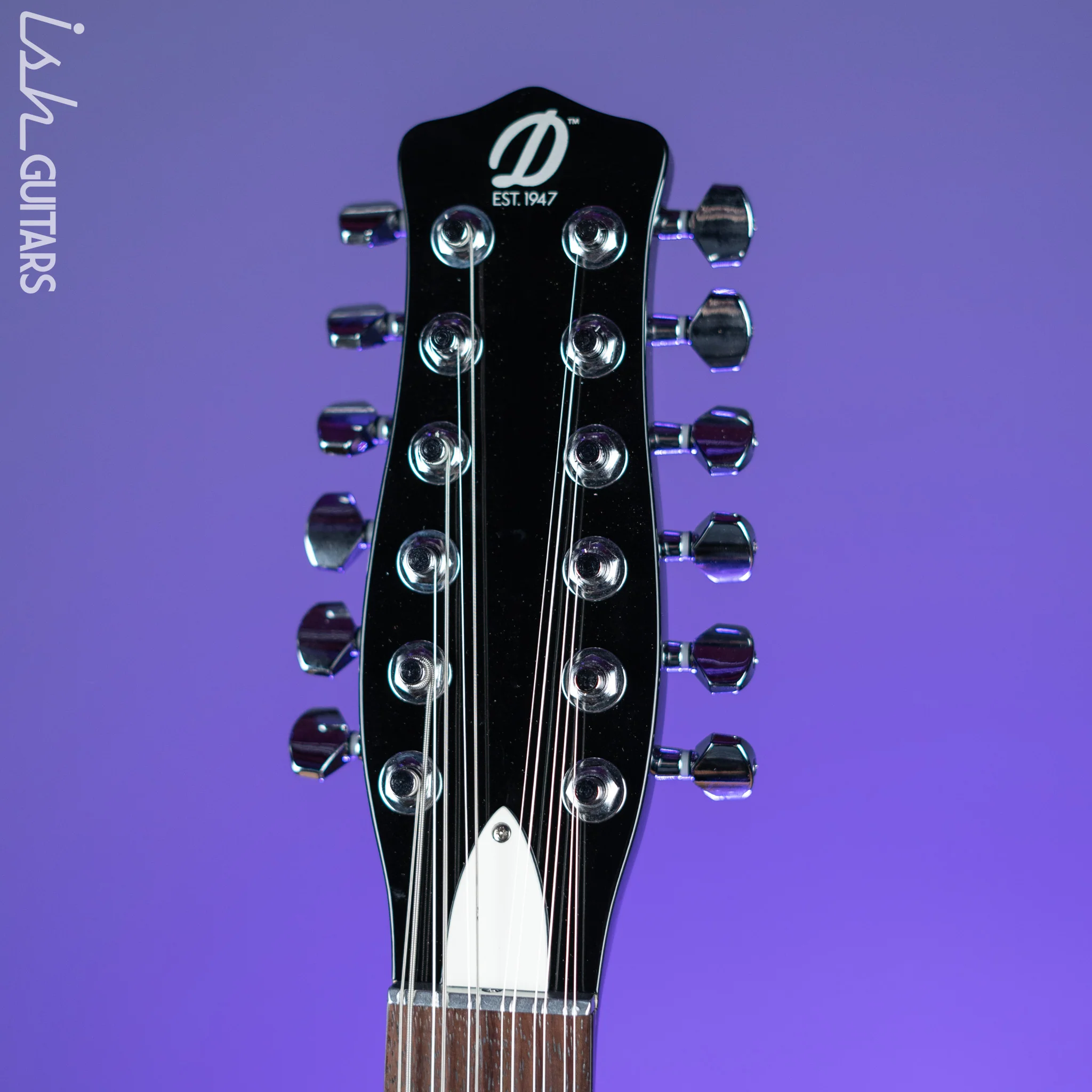 Danelectro 59x12 12-String Electric Guitar Red Burst Demo - Image 5