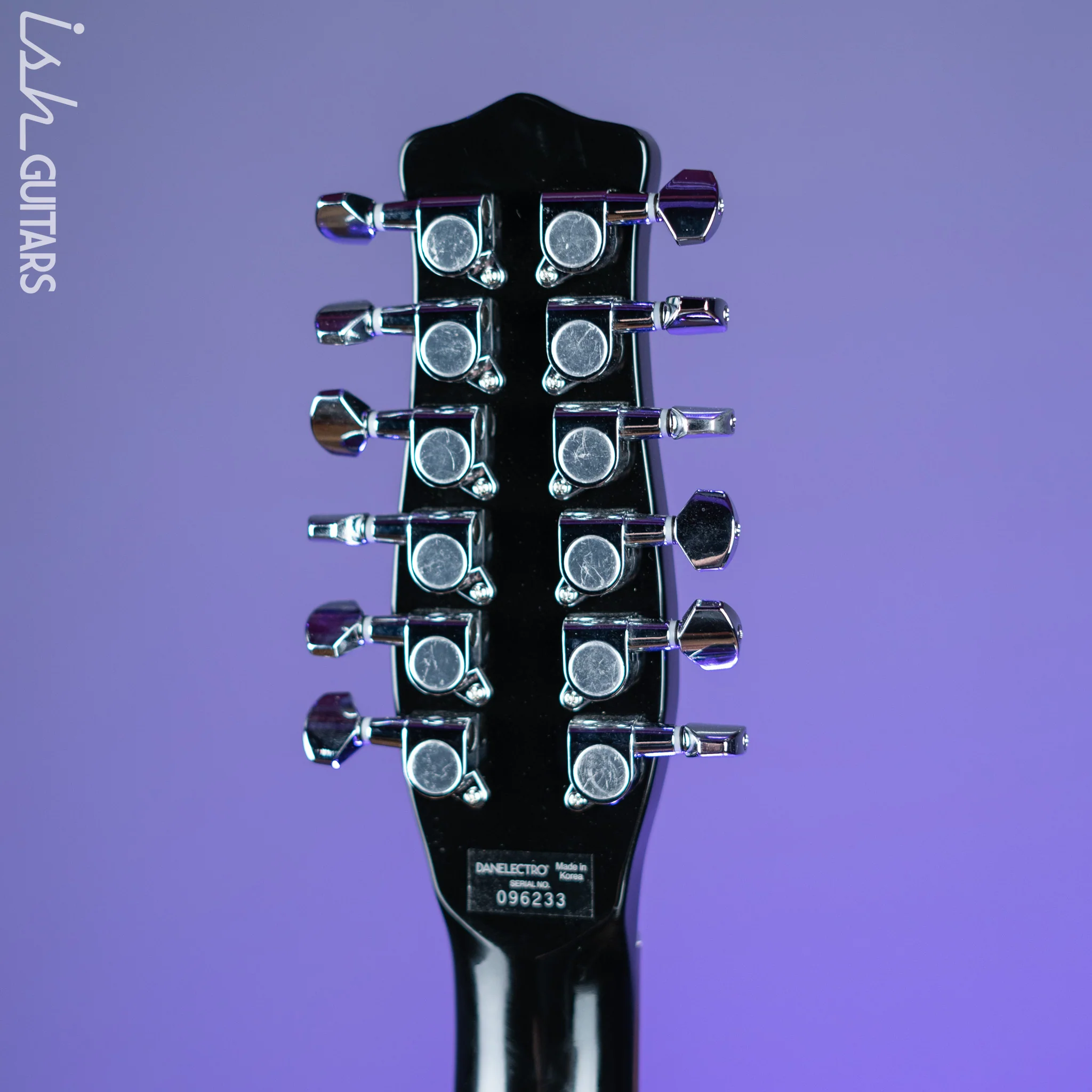 Danelectro 59x12 12-String Electric Guitar Red Burst Demo - Image 11