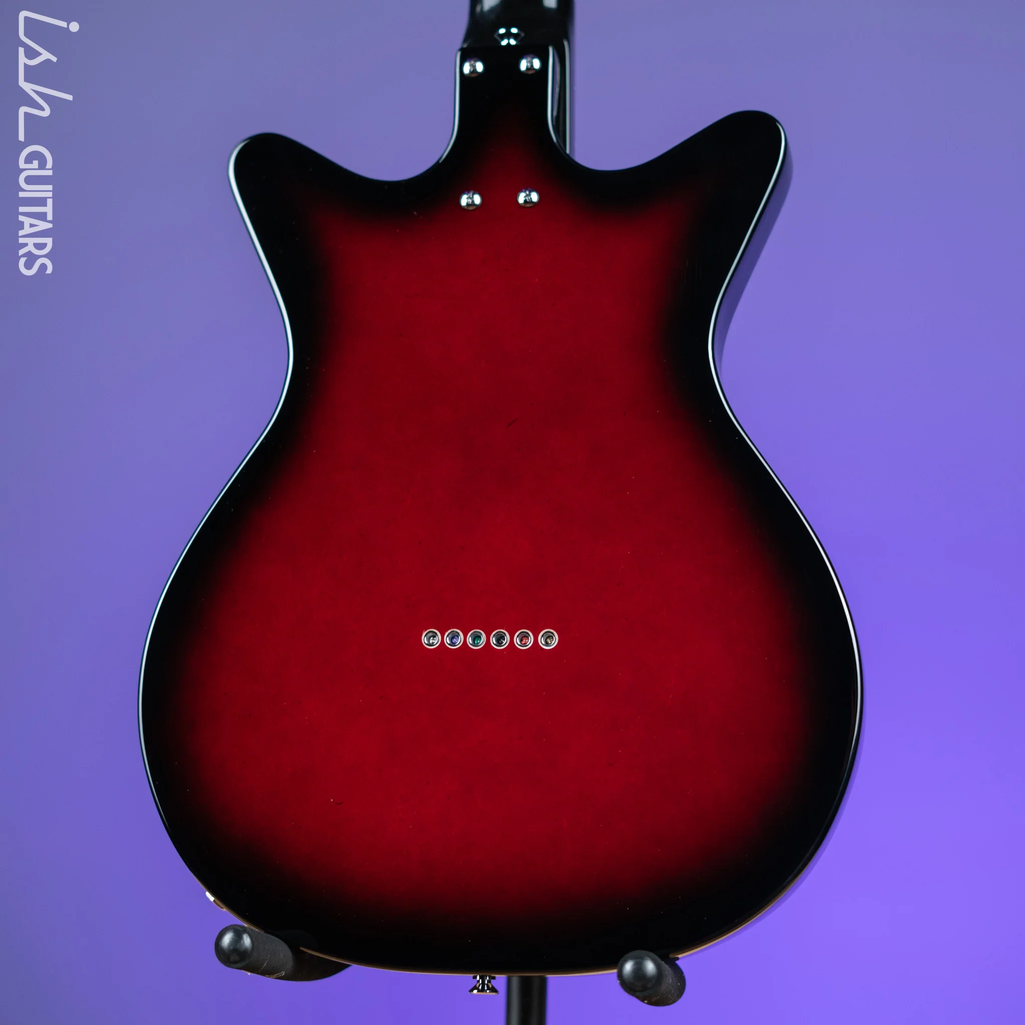 Danelectro 59x12 12-String Electric Guitar Red Burst Demo - Image 7