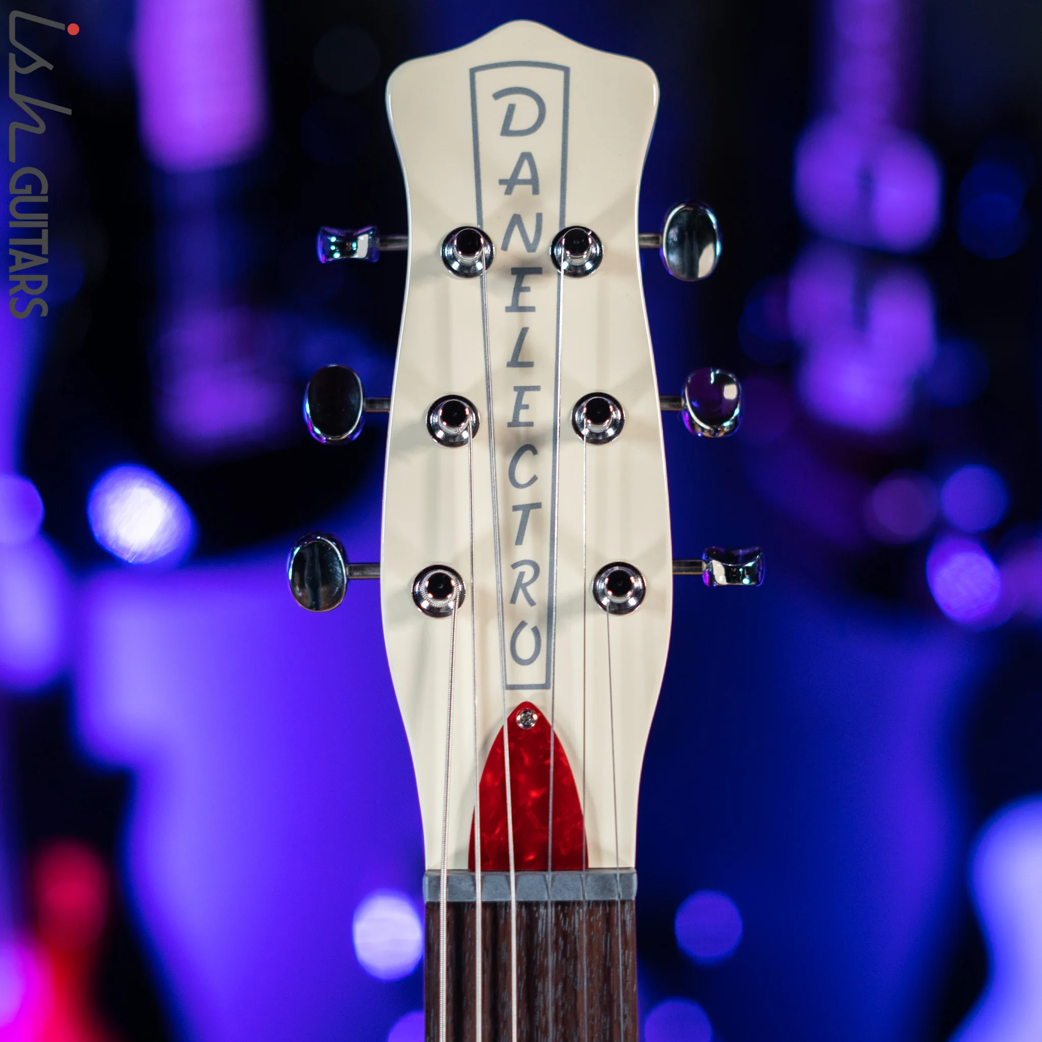 Danelectro '59XT Electric Guitar Vintage Cream - Image 9