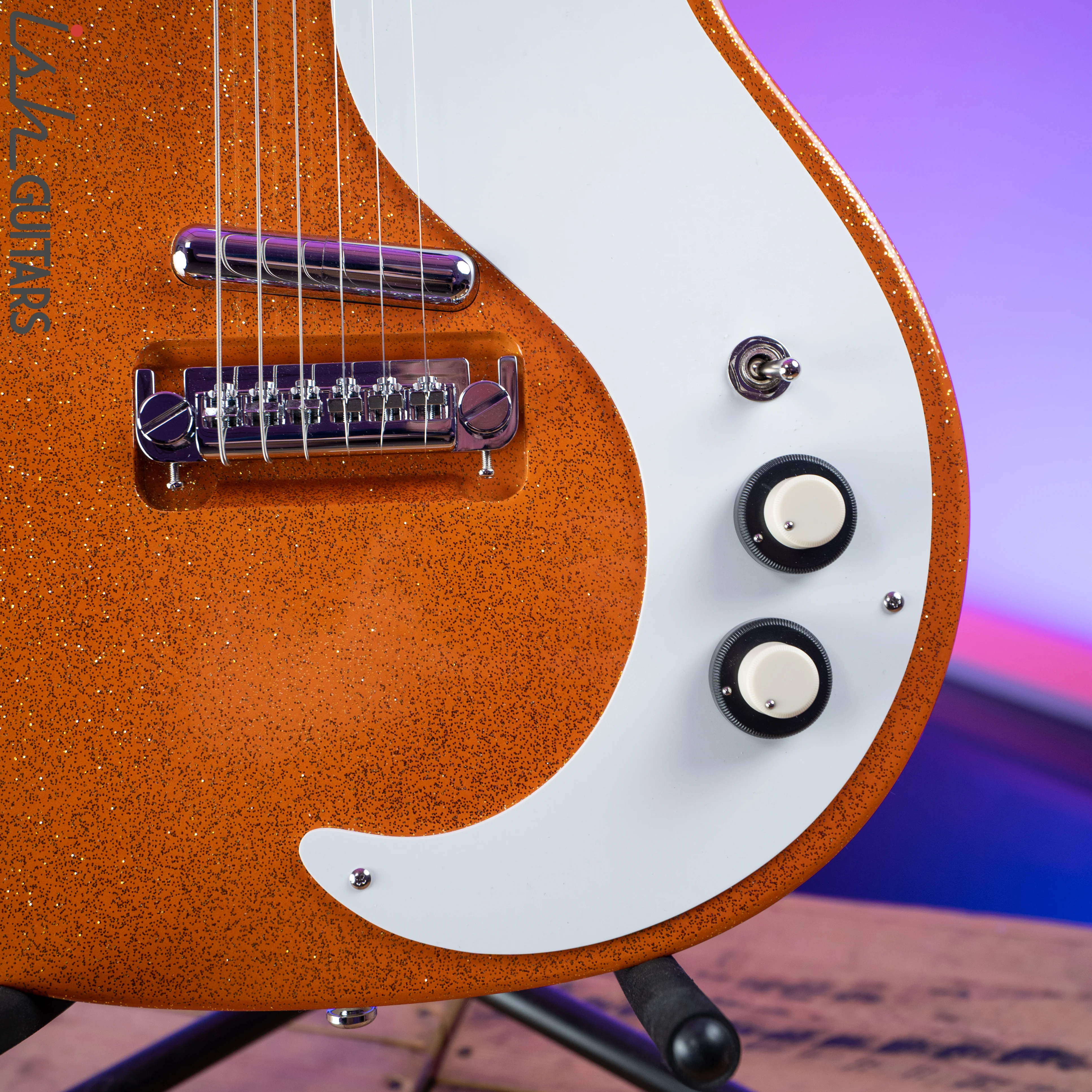 Danelectro 60th Anniversary DC '59 NOS+ Orange Metalflake - Image 4