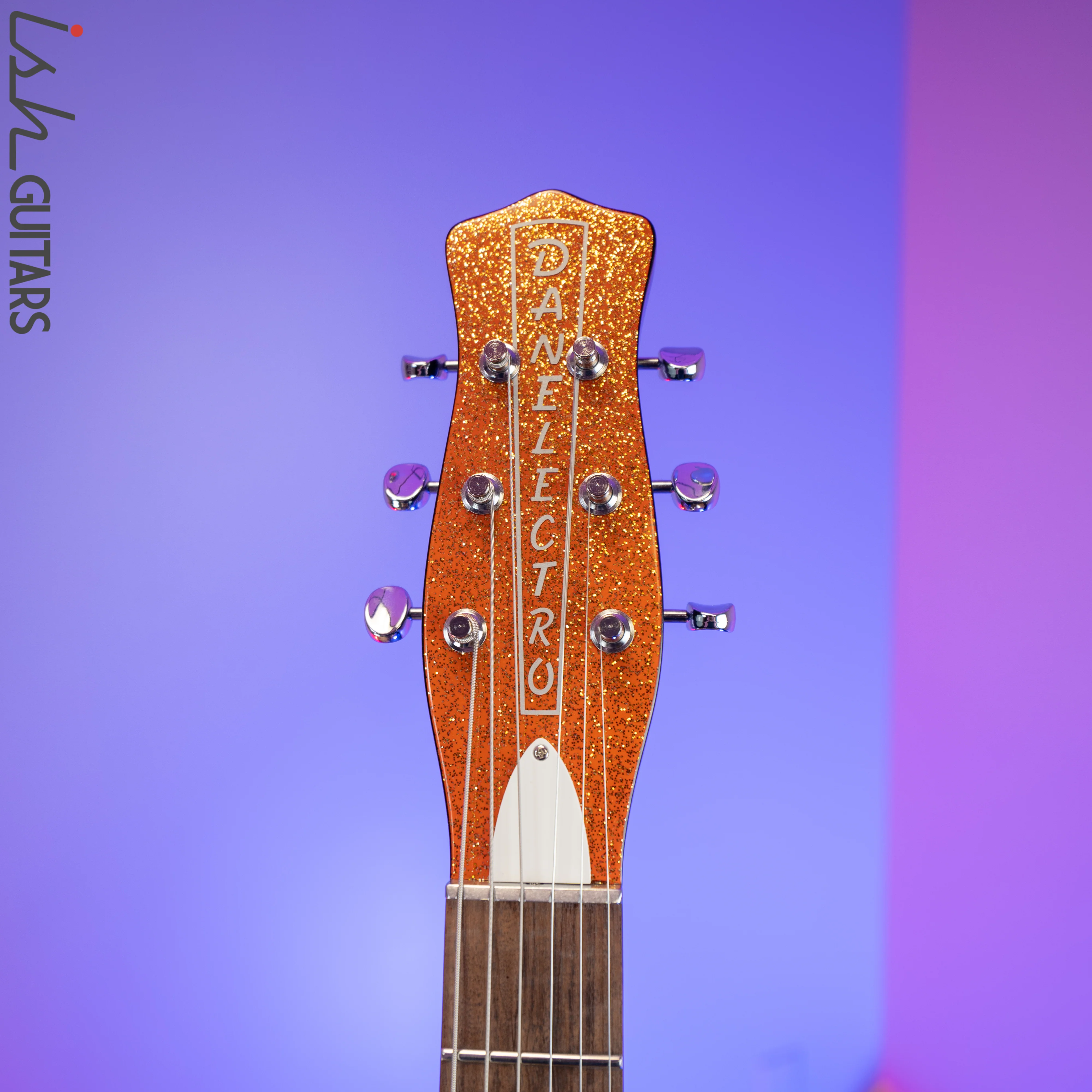 Danelectro 60th Anniversary DC '59 NOS+ Orange Metalflake - Image 5