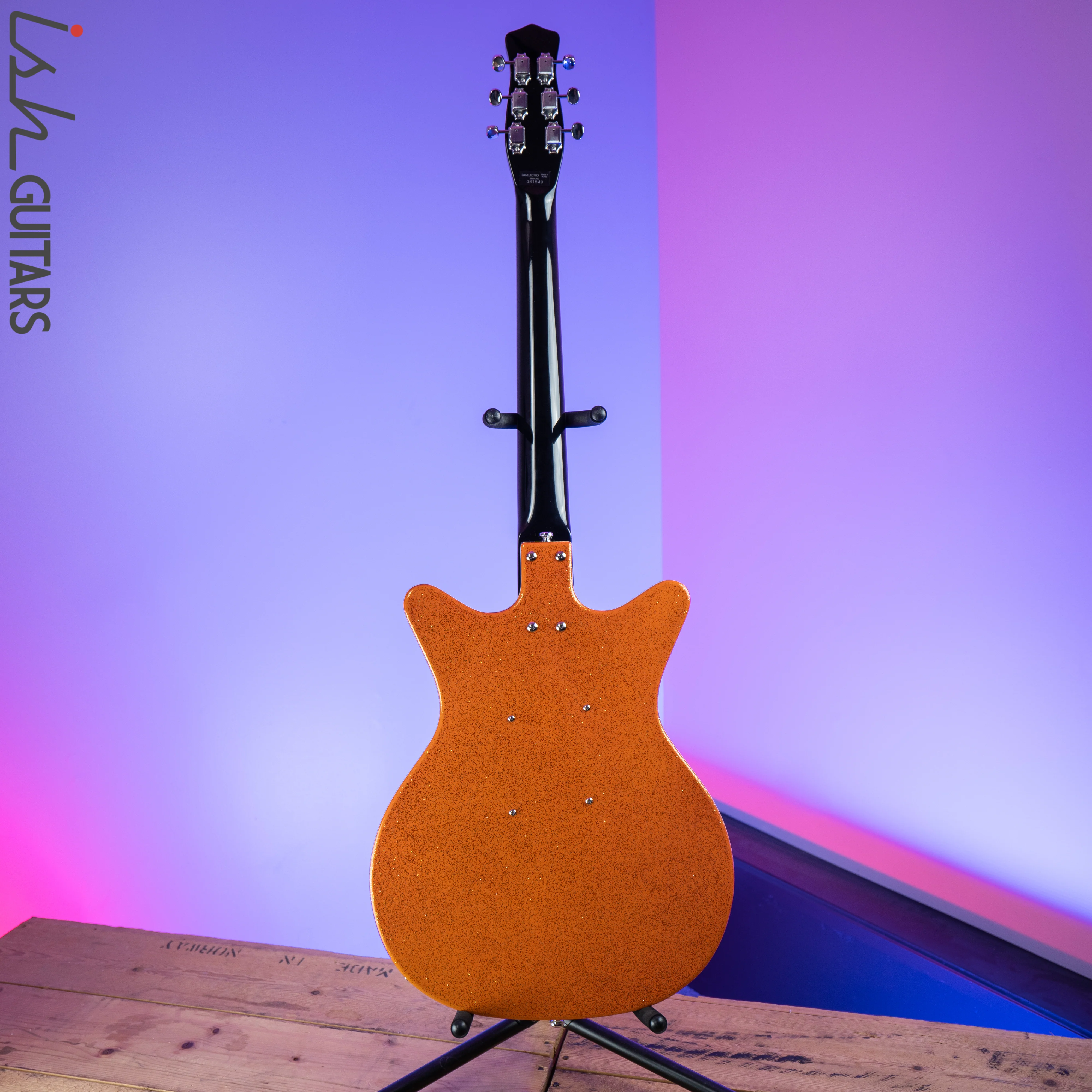 Danelectro 60th Anniversary DC '59 NOS+ Orange Metalflake - Image 6