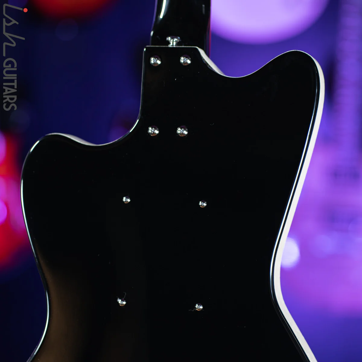 Danelectro '67 Dano Electric Guitar Black - Image 11
