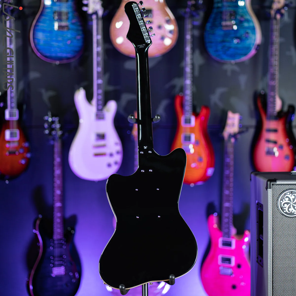 Danelectro '67 Dano Electric Guitar Black - Image 9