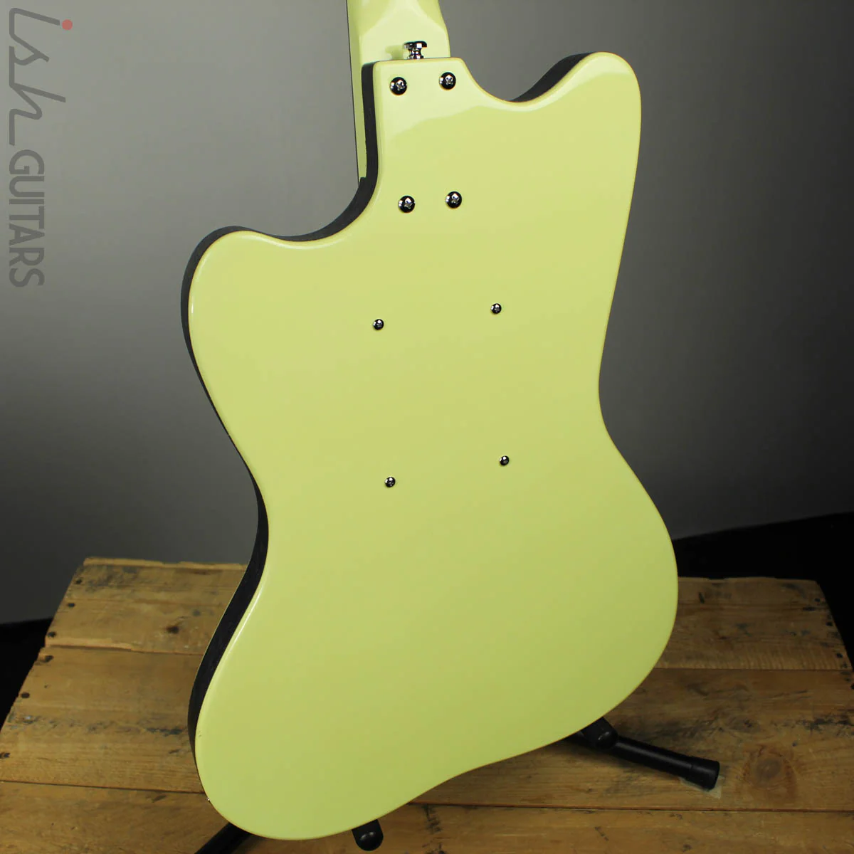 Danelectro '67 Reissue Dano Yellow Solidbody Guitar - Image 7