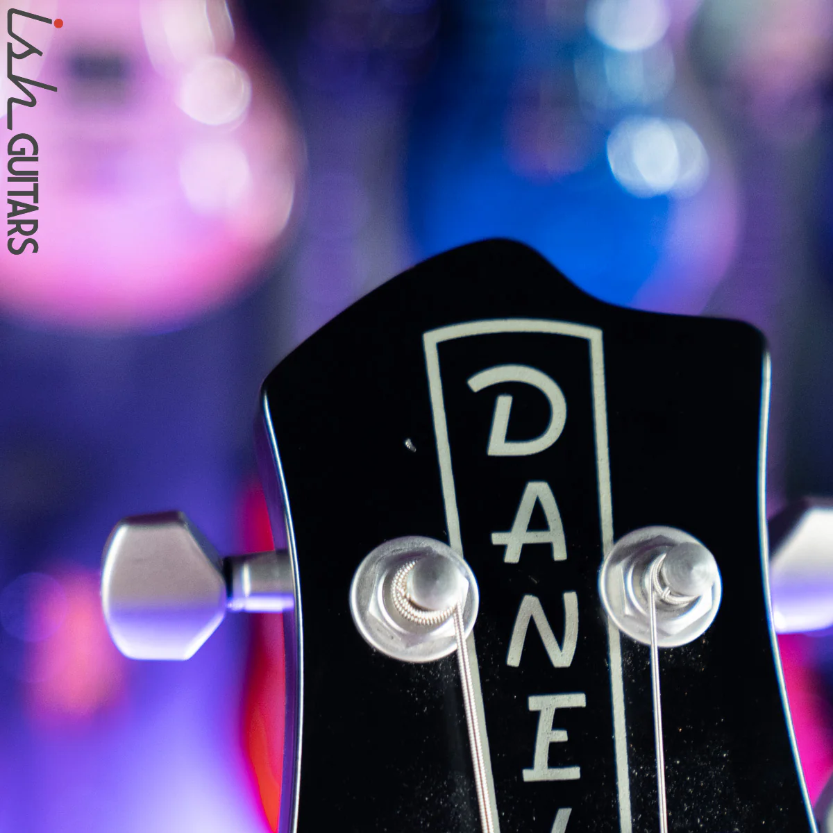 Danelectro D63 Baritone Black Prototype - Image 13