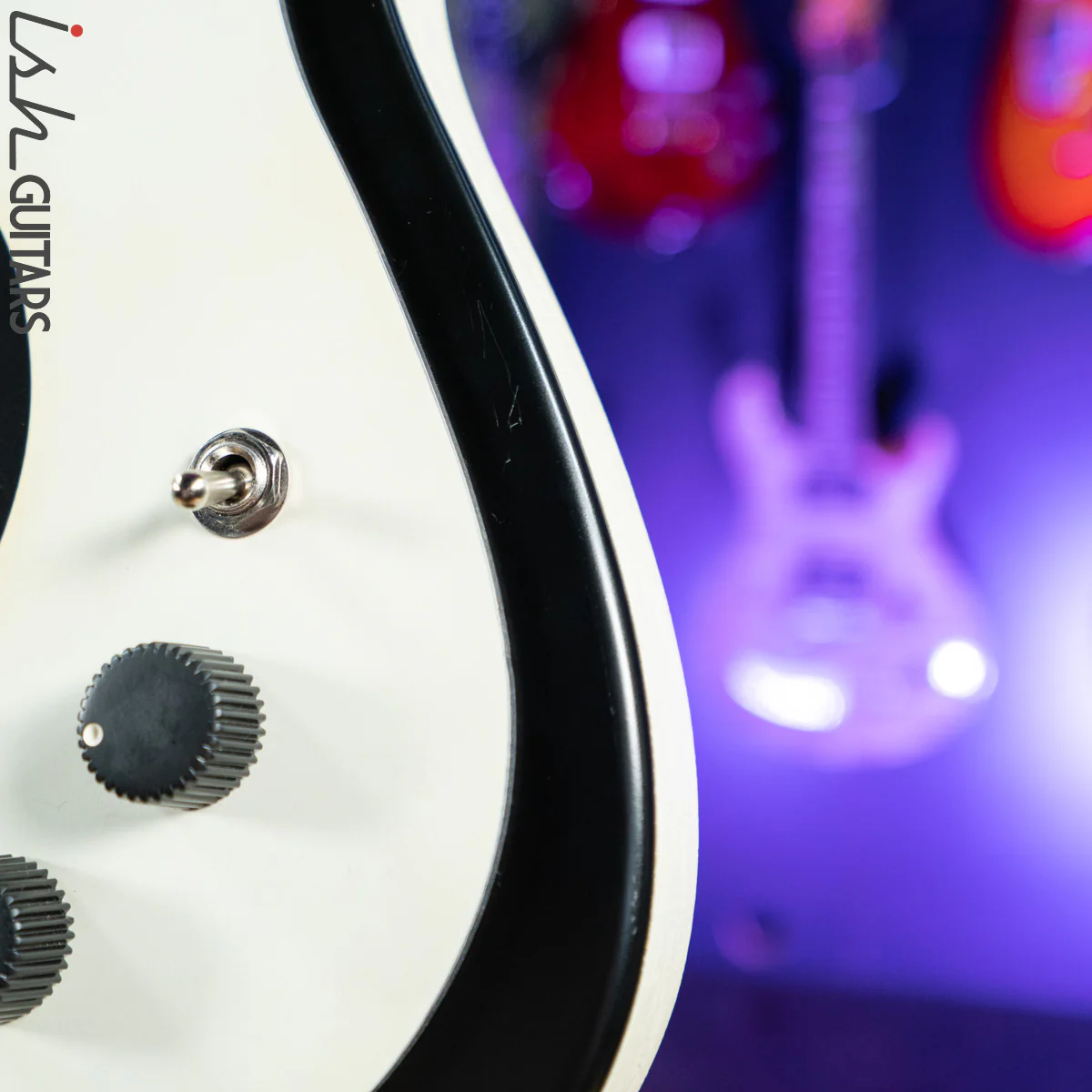 Danelectro D63 Baritone Black Prototype - Image 14