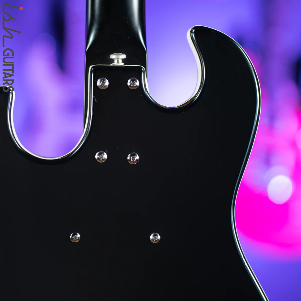 Danelectro D63 Baritone Black Prototype - Image 9