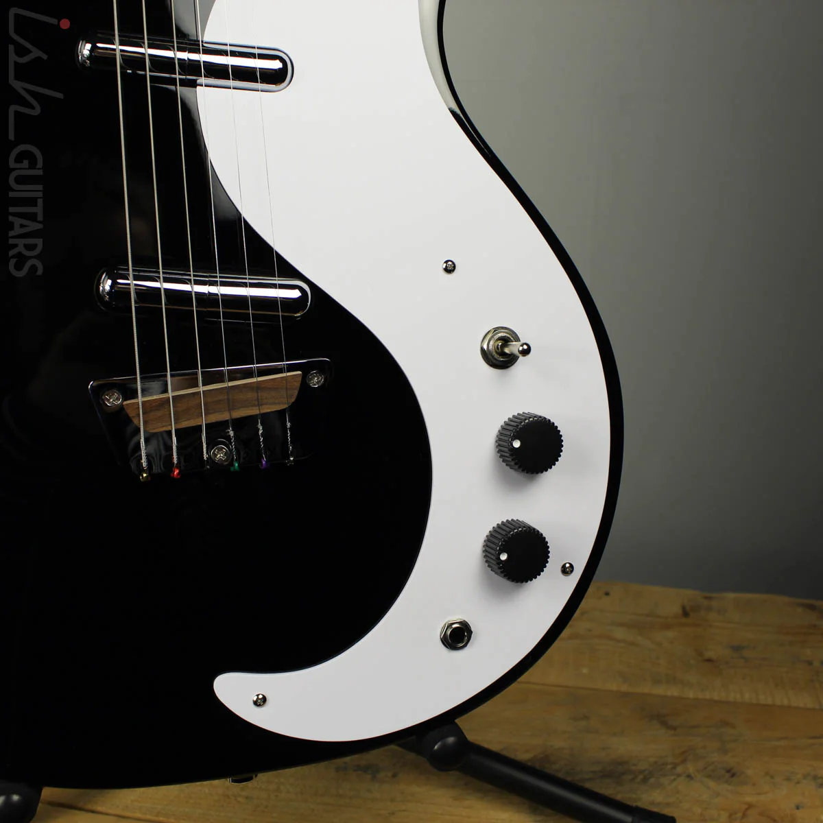 Danelectro Stock 59 Black Electric Guitar (DEMO VIDEO) - Image 3