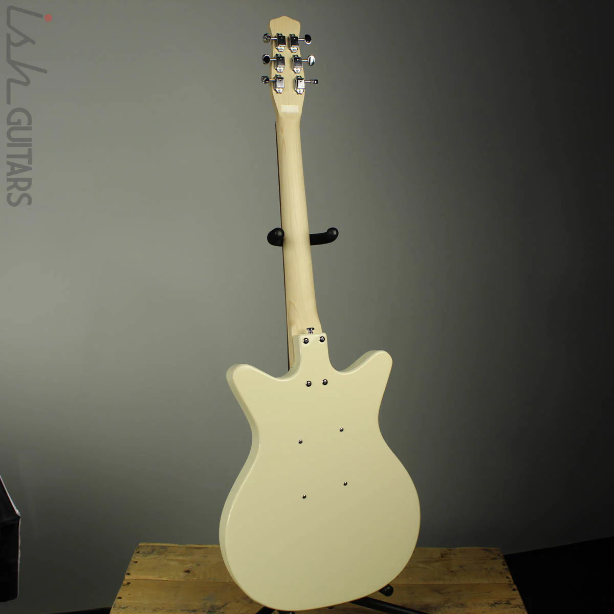 Danelectro Stock 59 Cream Solidbody Electric Guitar (DEMO VIDEO) - Image 5