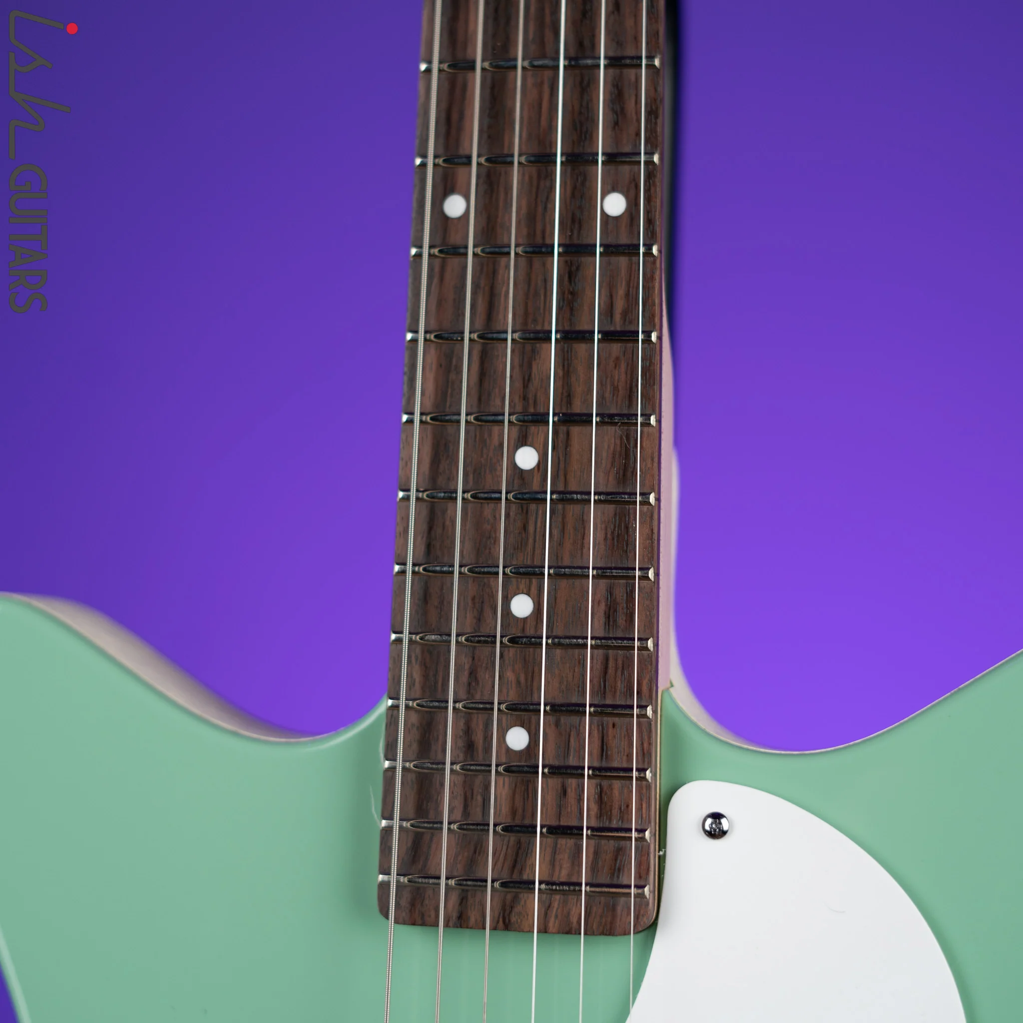 Danelectro Stock '59 Electric Guitar Vintage Aqua - Image 5