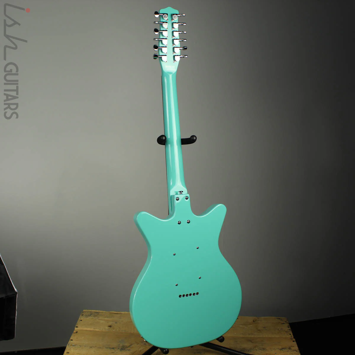 Danelectro '59 Vintage 12 String Aqua Electric Guitar - Image 6