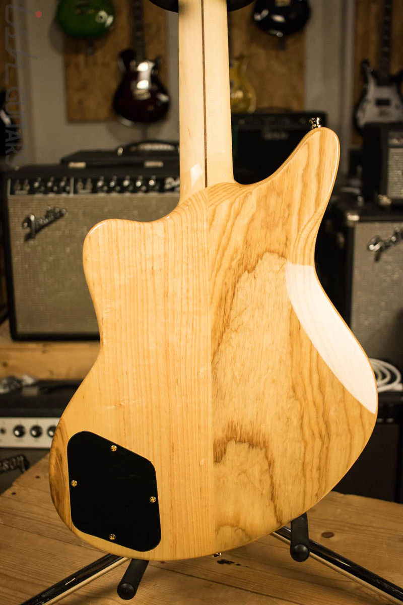 D'Angelico Deluxe Bedford Swamp Ash Electric Natural Finish - Image 7