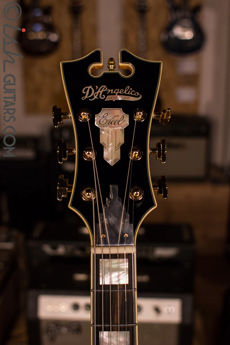 D'Angelico EXL-1 Hollowbody Electric Guitar Natural - Image 6