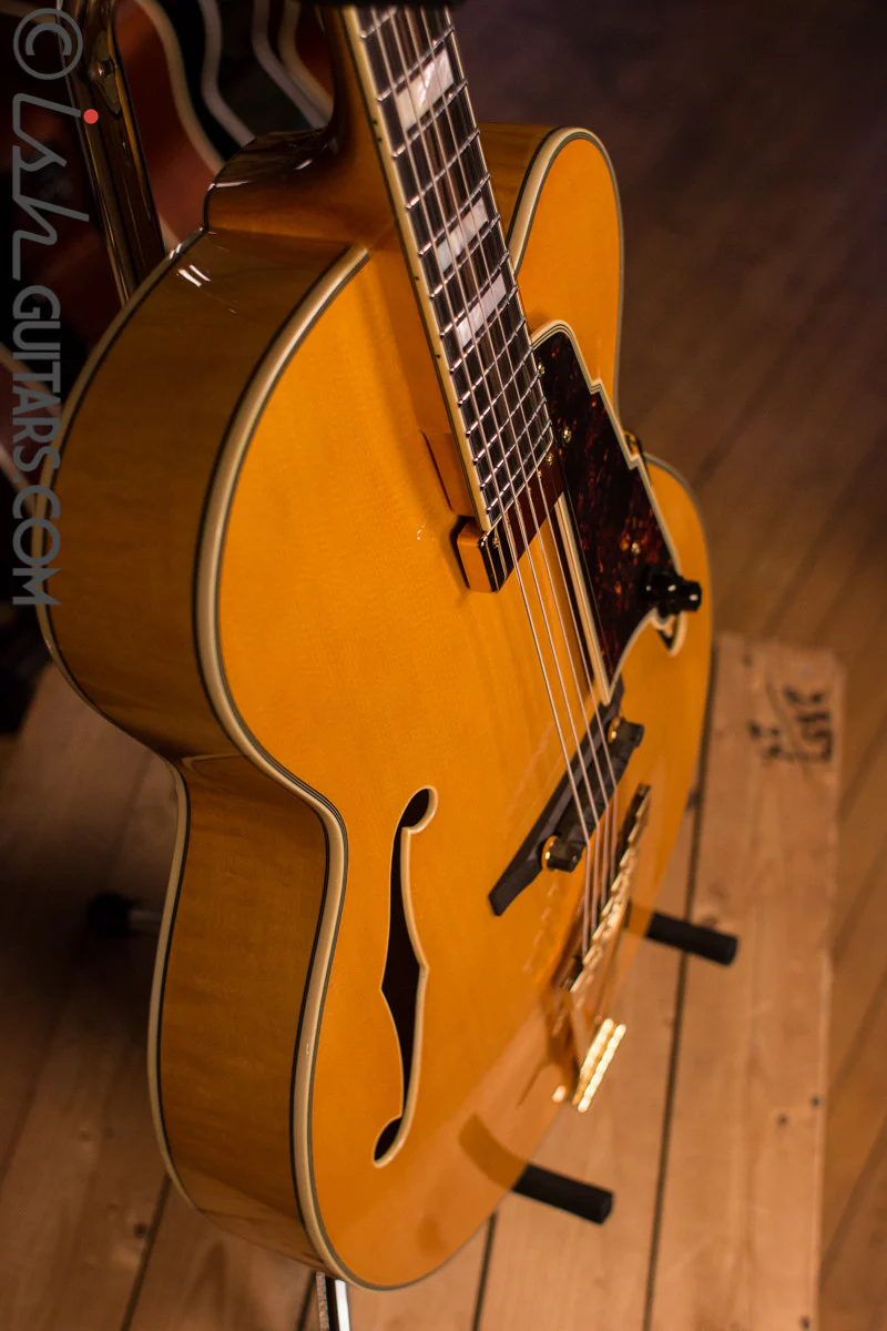 D'Angelico EXL-1 Hollowbody Electric Guitar Natural - Image 7