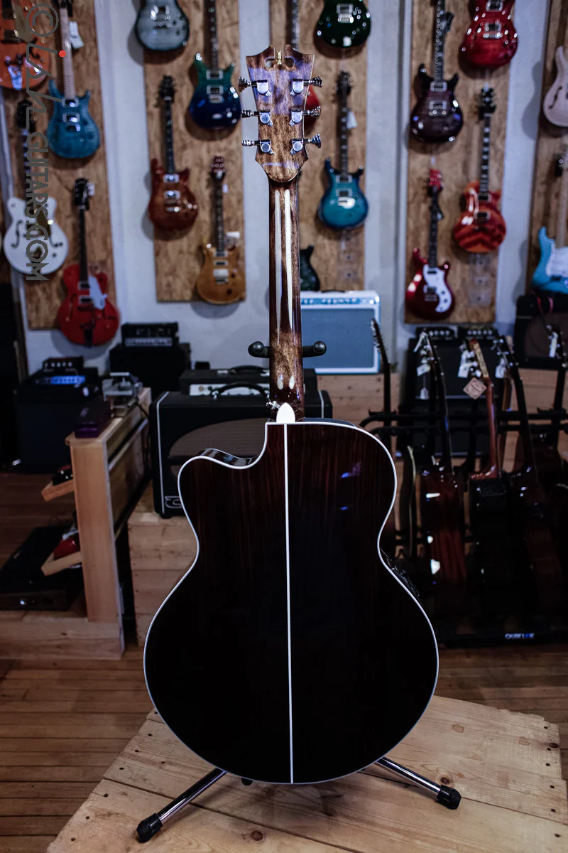 D'Angelico New York Premier Madison Jumbo Acoustic Guitar Sunburst DAPJ600VSBCP - Image 6