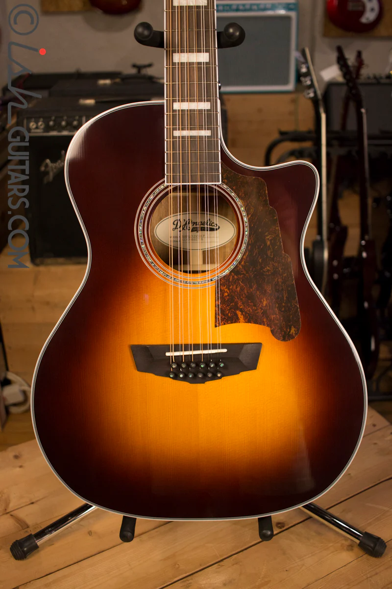 D'angelico Premier Fulton 12 String Acoustic Electric Guitar