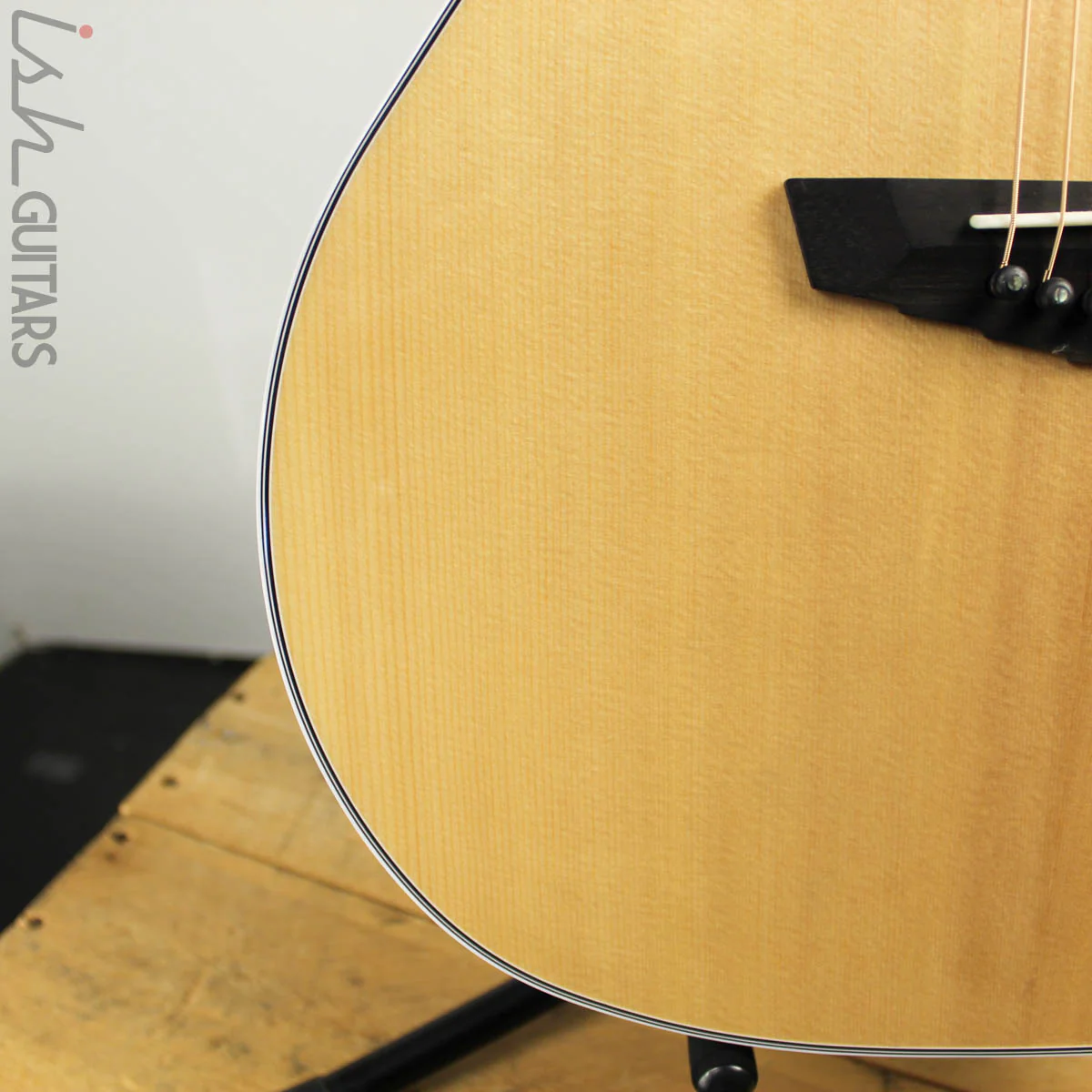 D'angelico Premier Gramercy Natural Acoustic Electric Guitar DAPG200 Natural - Image 4