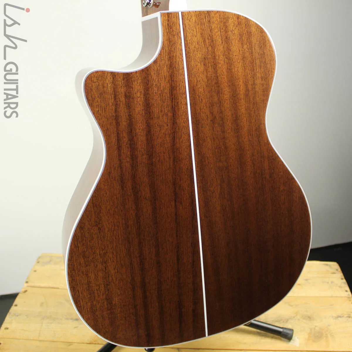 D'angelico Premier Gramercy Natural Acoustic Electric Guitar DAPG200 Natural - Image 7