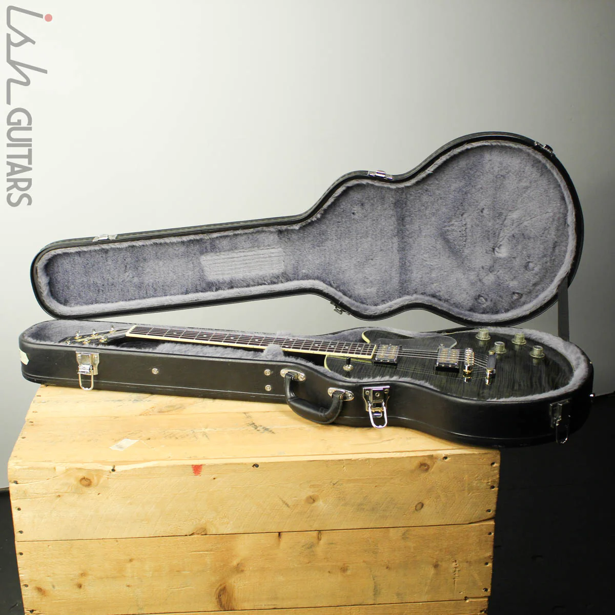 2001 DeArmond M-72 Transparent Black Flame Top - Image 13