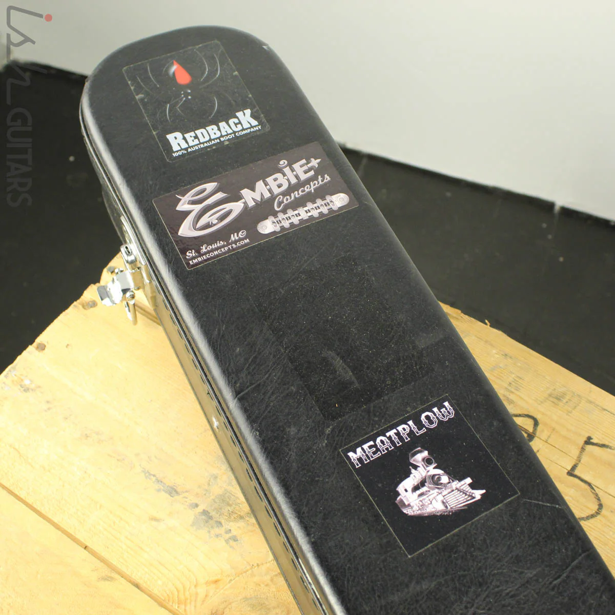2001 DeArmond M-72 Transparent Black Flame Top - Image 16