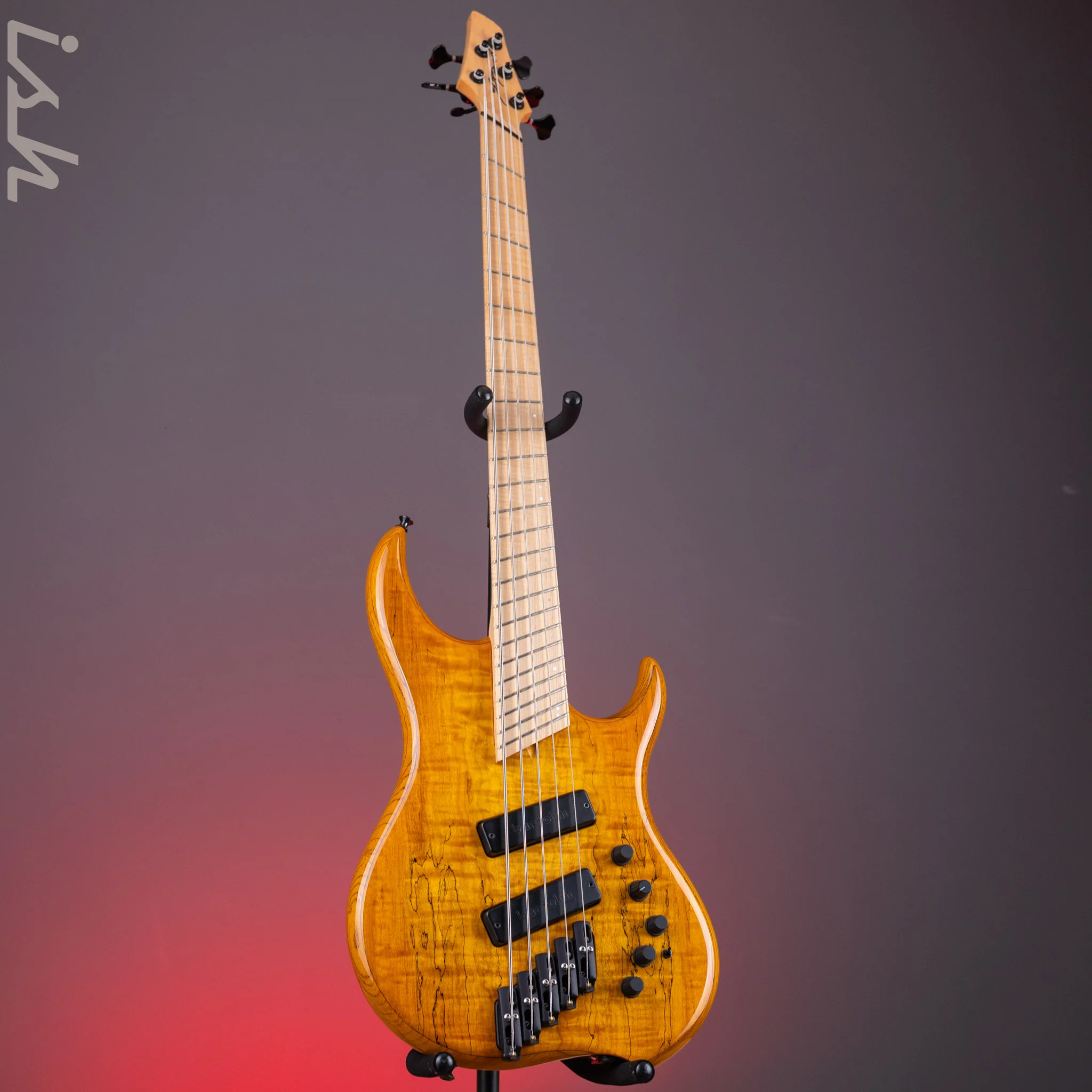 2003 Dingwall Z2 5-String Bass Spalted Maple w/ Bartolini Pickups - Image 2