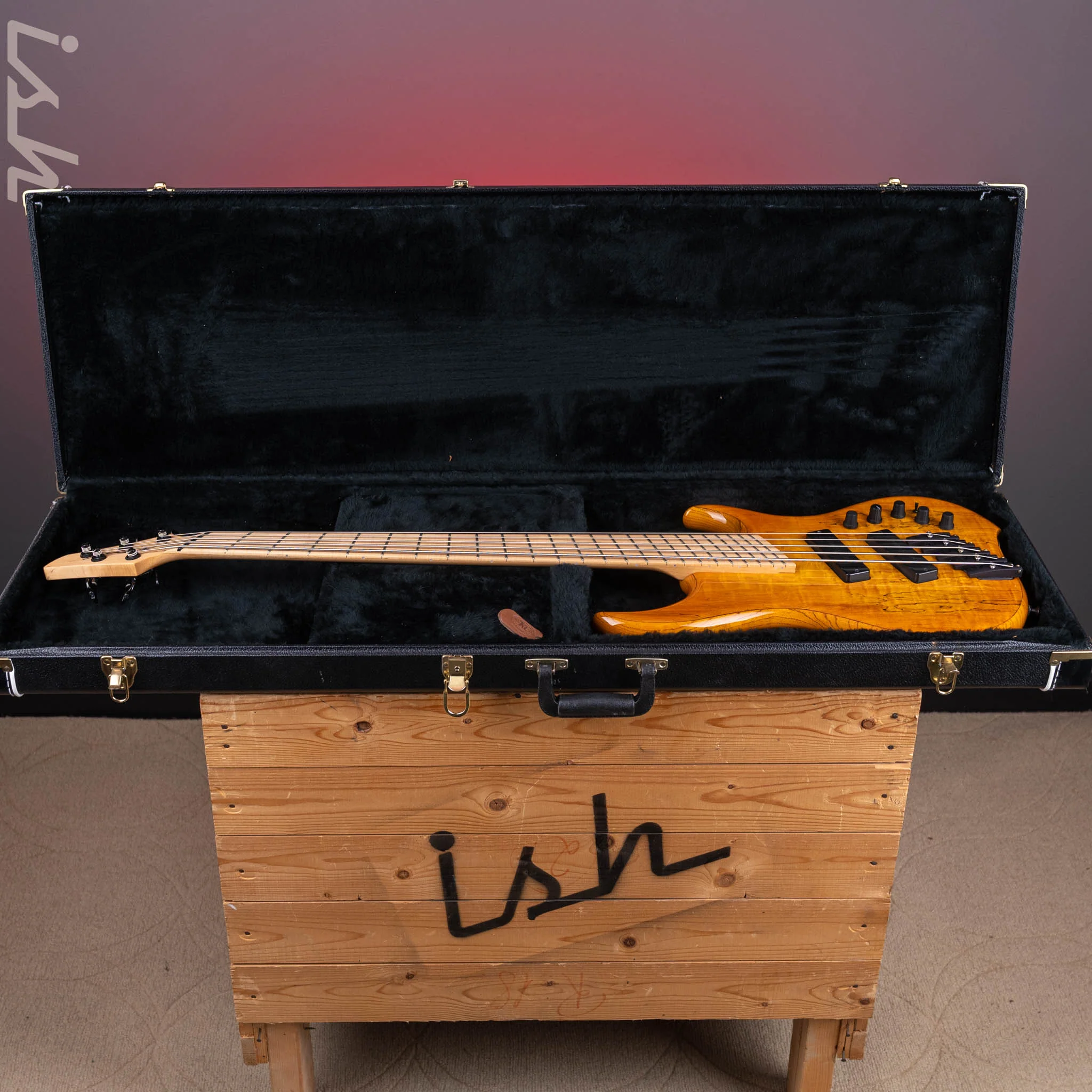 2003 Dingwall Z2 5-String Bass Spalted Maple w/ Bartolini Pickups - Image 21