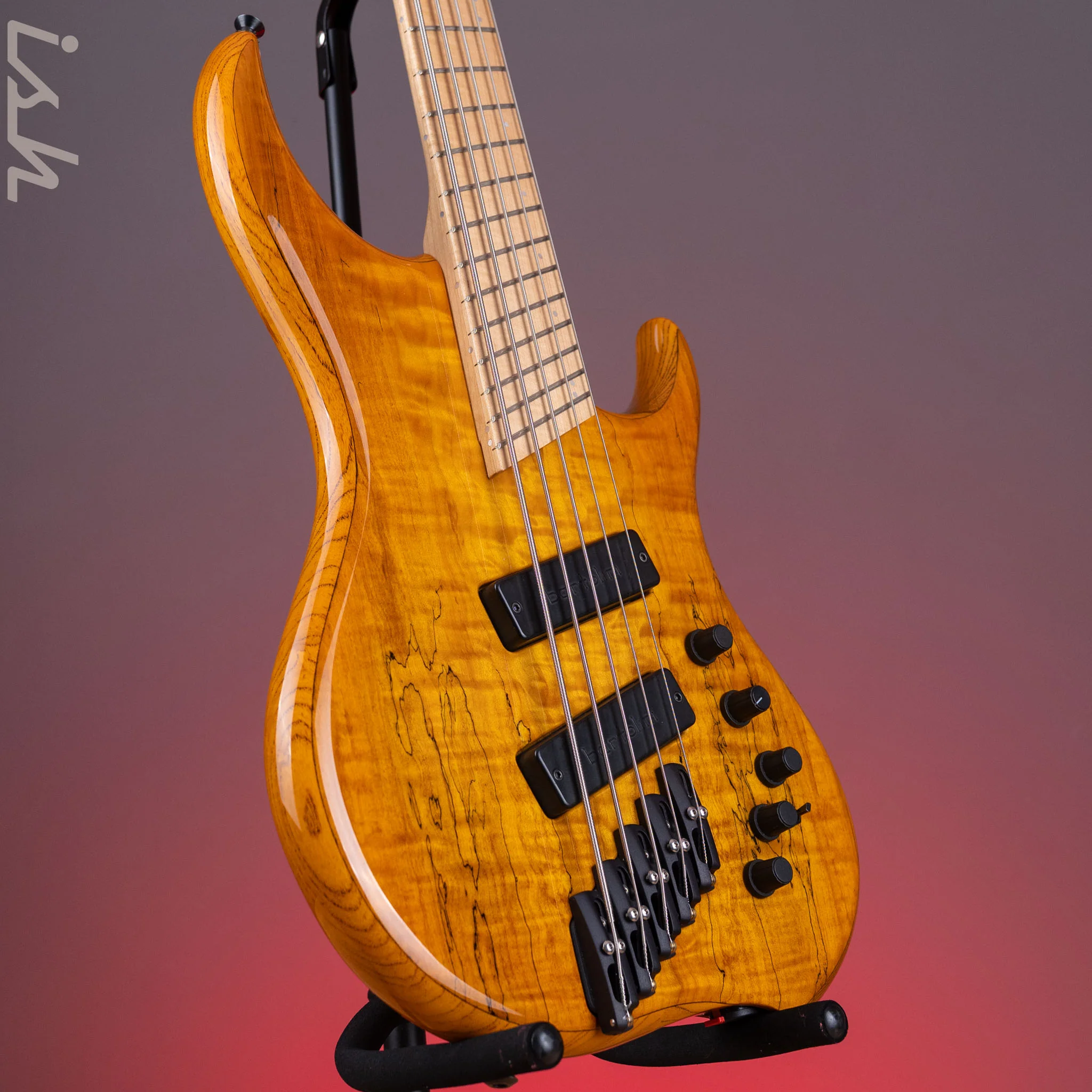 2003 Dingwall Z2 5-String Bass Spalted Maple w/ Bartolini Pickups - Image 3